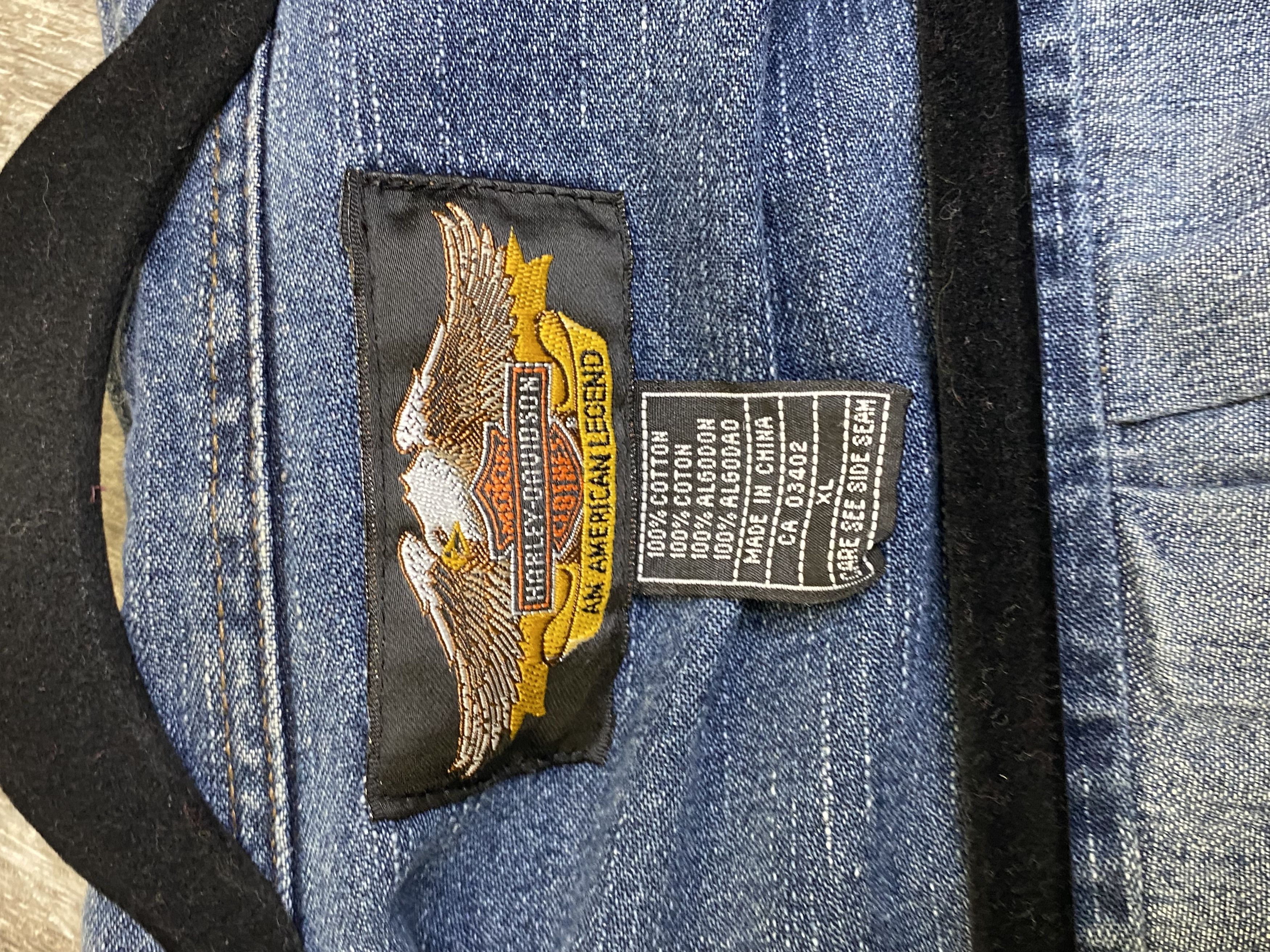 Harley Davidson Harley Davidson button up denim t shirt Size US XL / EU 56 / 4 - 3 Thumbnail