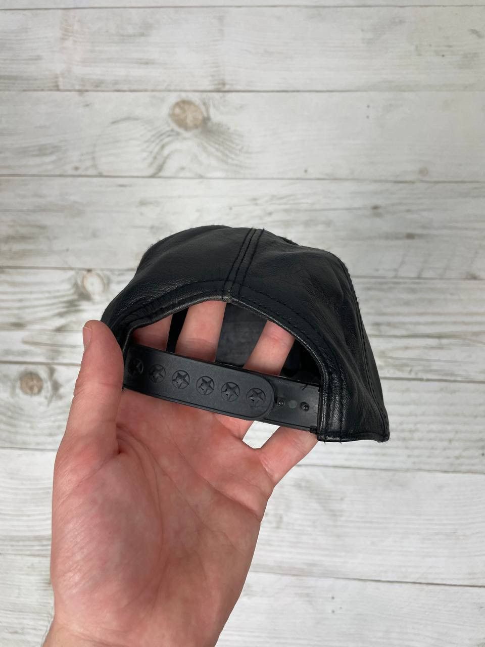 NASCAR Vintage Nissan Racing Leather Cap Big Logo Nascar 90s Size ONE SIZE - 6 Thumbnail