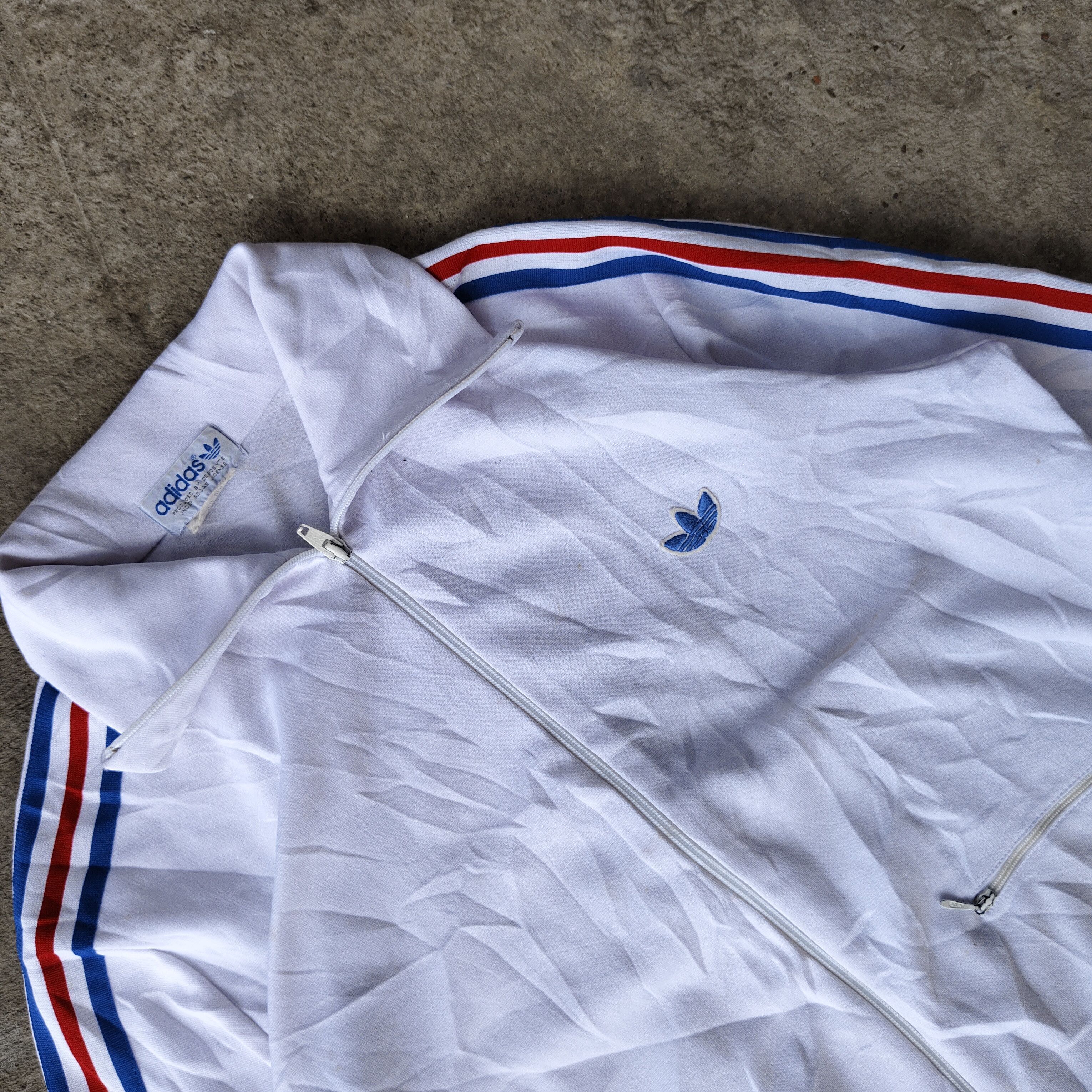 Adidas Vintage 80's Adidas Descente Track Jacket Size US M / EU 48-50 / 2 - 2 Thumbnail