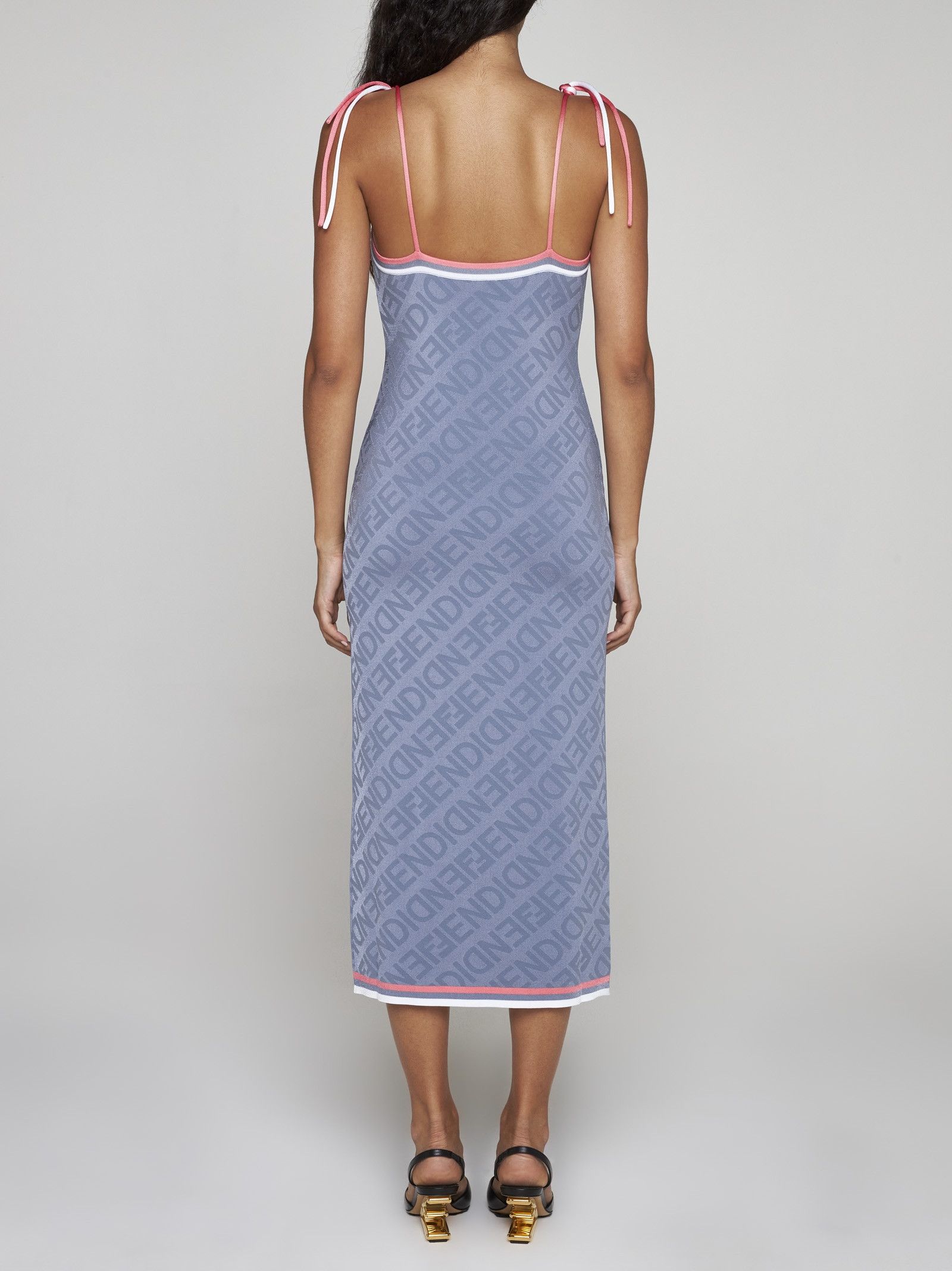 Fendi o1loc1c0824 Skirt in Blue Size 34" / US 12 / IT 48 - 2 Thumbnail