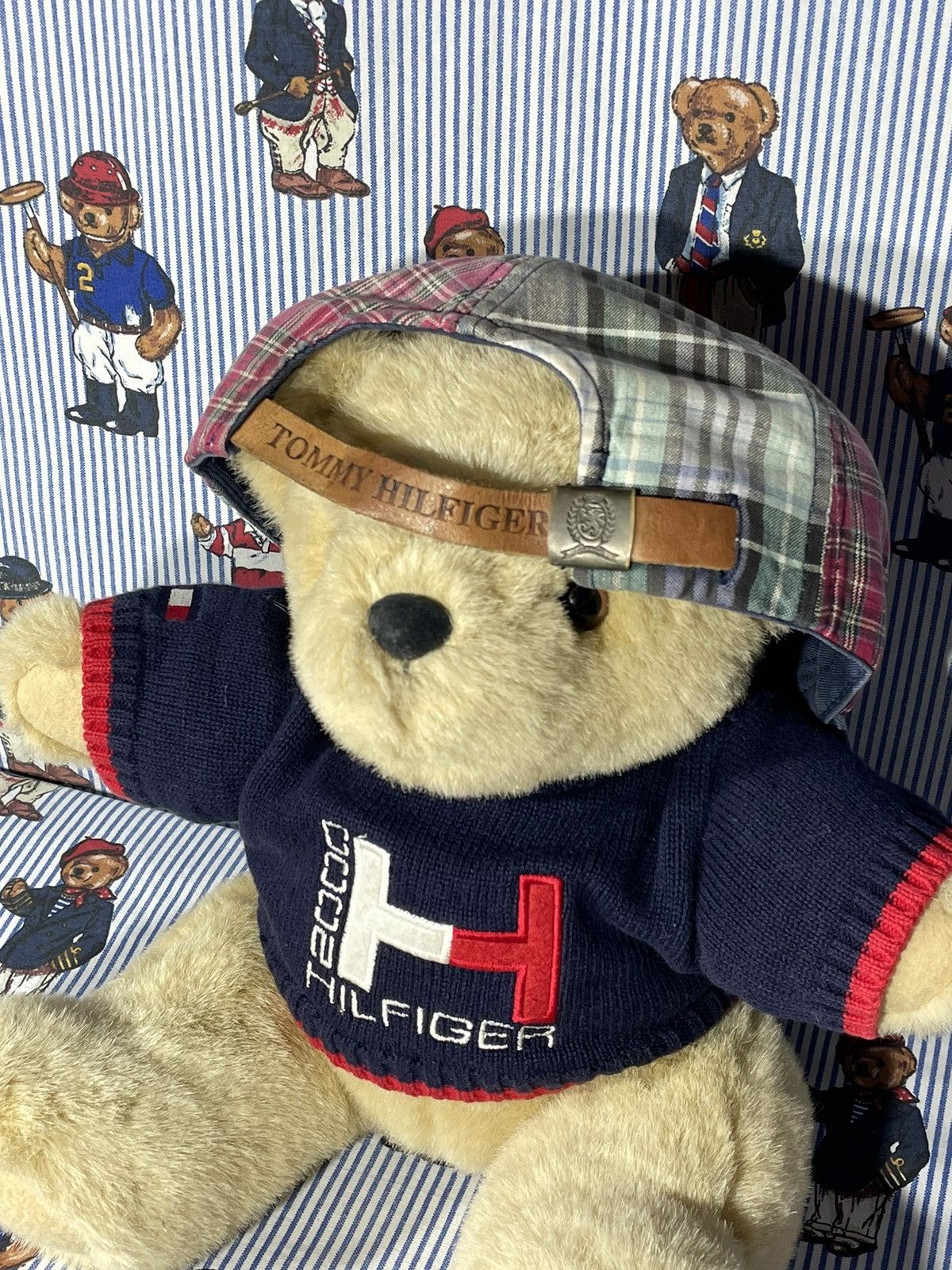 Tommy Hilfiger × Vintage Cap Tommy Hilfiger Lion Crest OG Vintage 90’s Size ONE SIZE - 6 Thumbnail