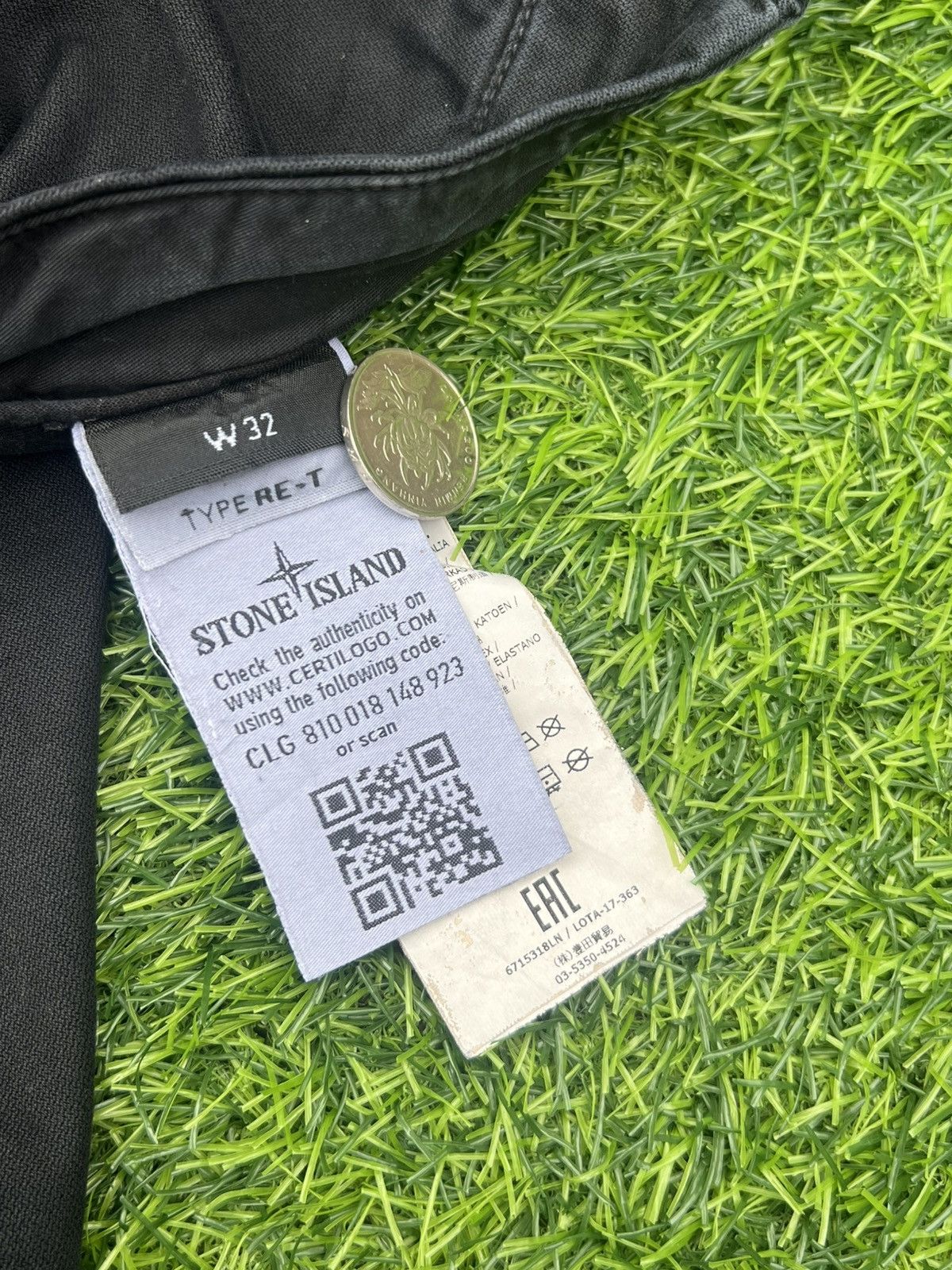 Stone Island Stone Island Type RE-T Ghost Piece Cargo Trousers –W32 Size US 32 / EU 48 - 9 Thumbnail