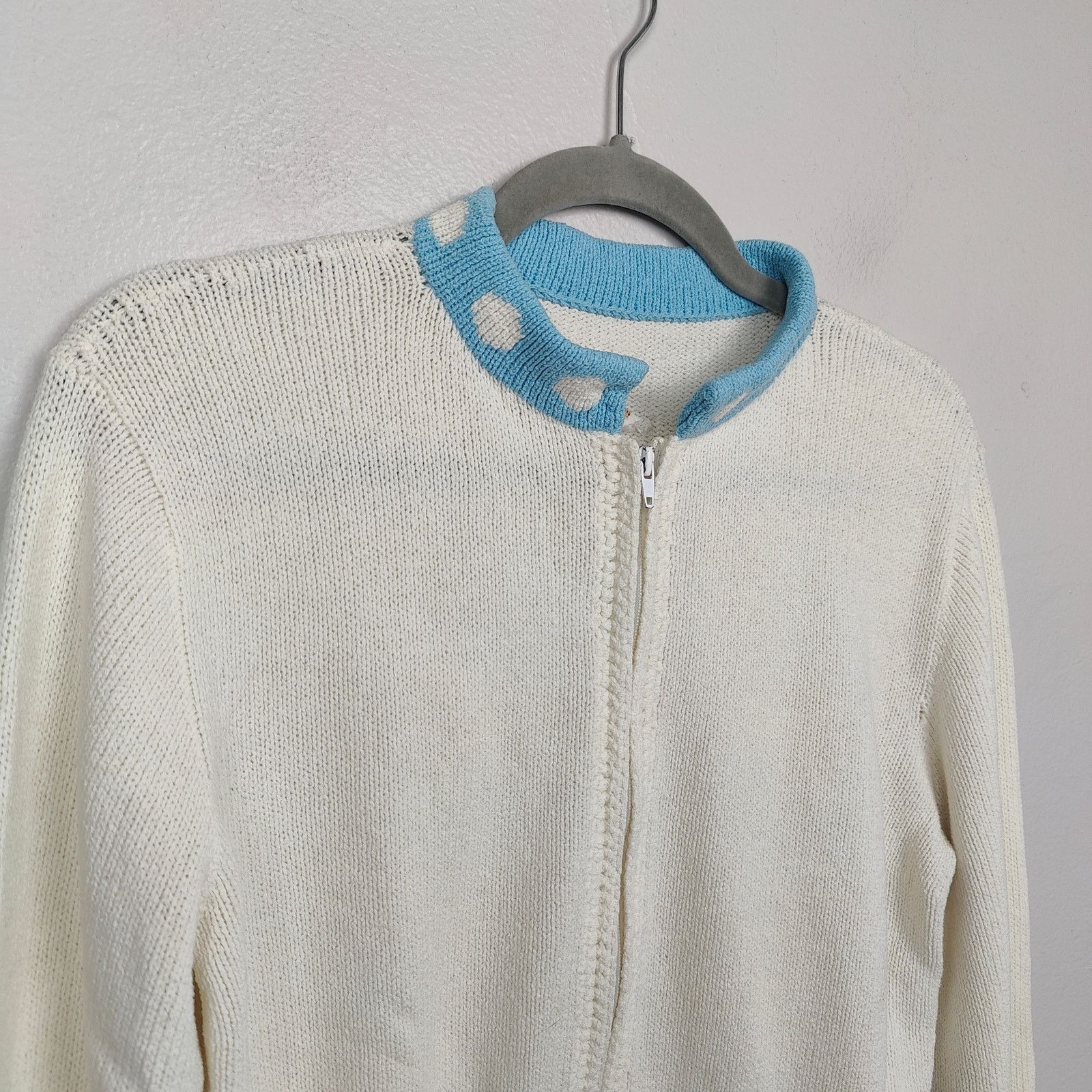 Other Vintage Tennisknit by Hampton Court Cardigan Sweater Medium Size M / US 6-8 / IT 42-44 - 3 Thumbnail