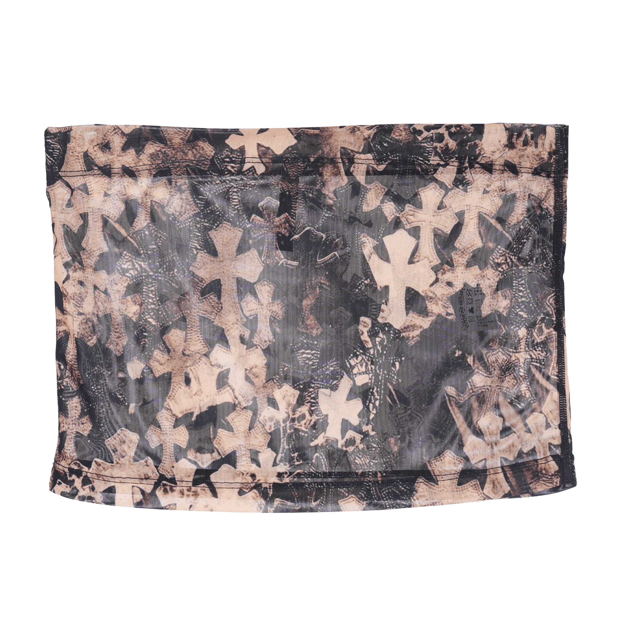 Chrome Hearts CHROME HEARTS ALLOVER FLOODED CROSS PRINT MINISKIRT Size 22" - 2 Thumbnail