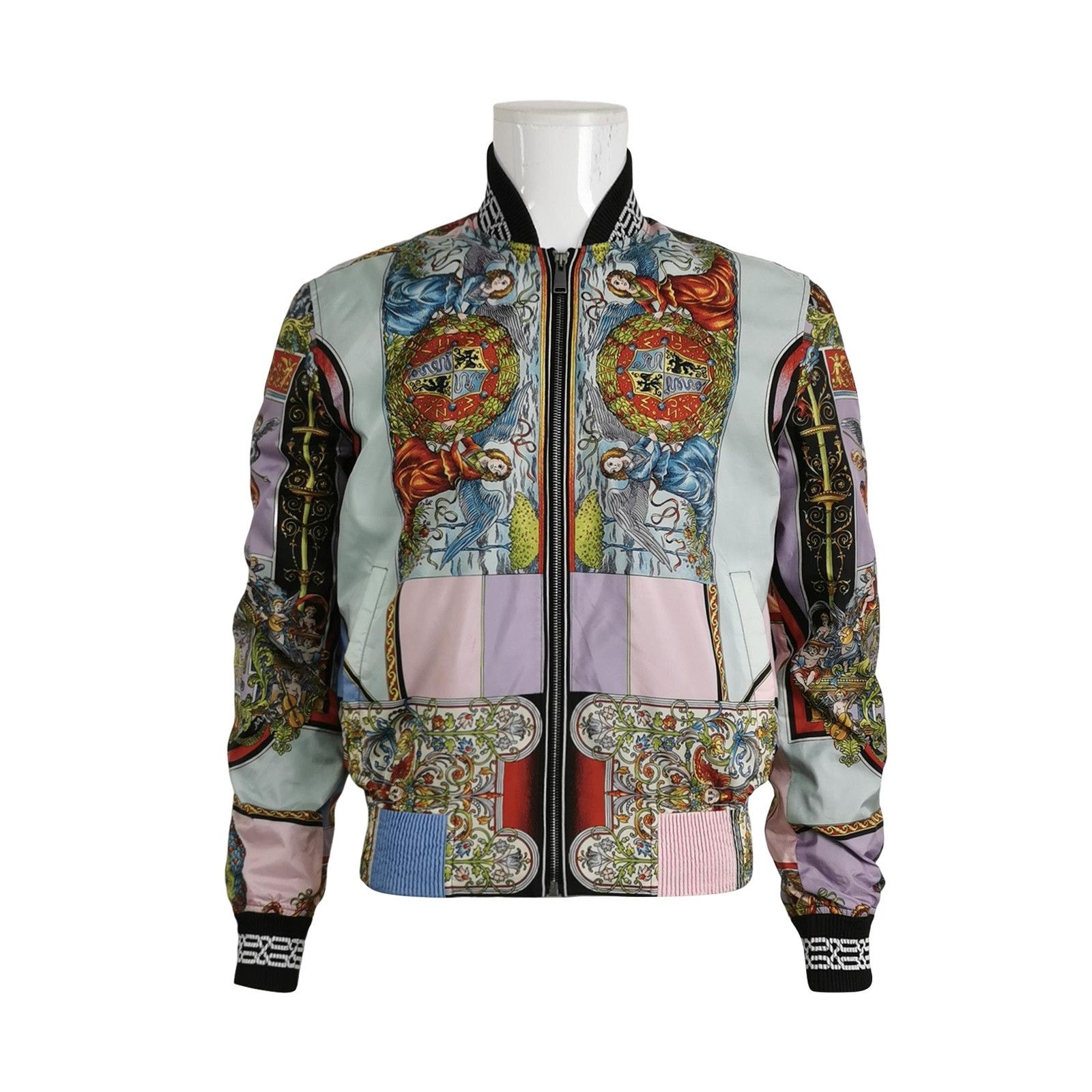 Versace Versace Baroque Angel Print Jacket Size 46 Size US S / EU 44-46 / 1 - 1 Thumbnail
