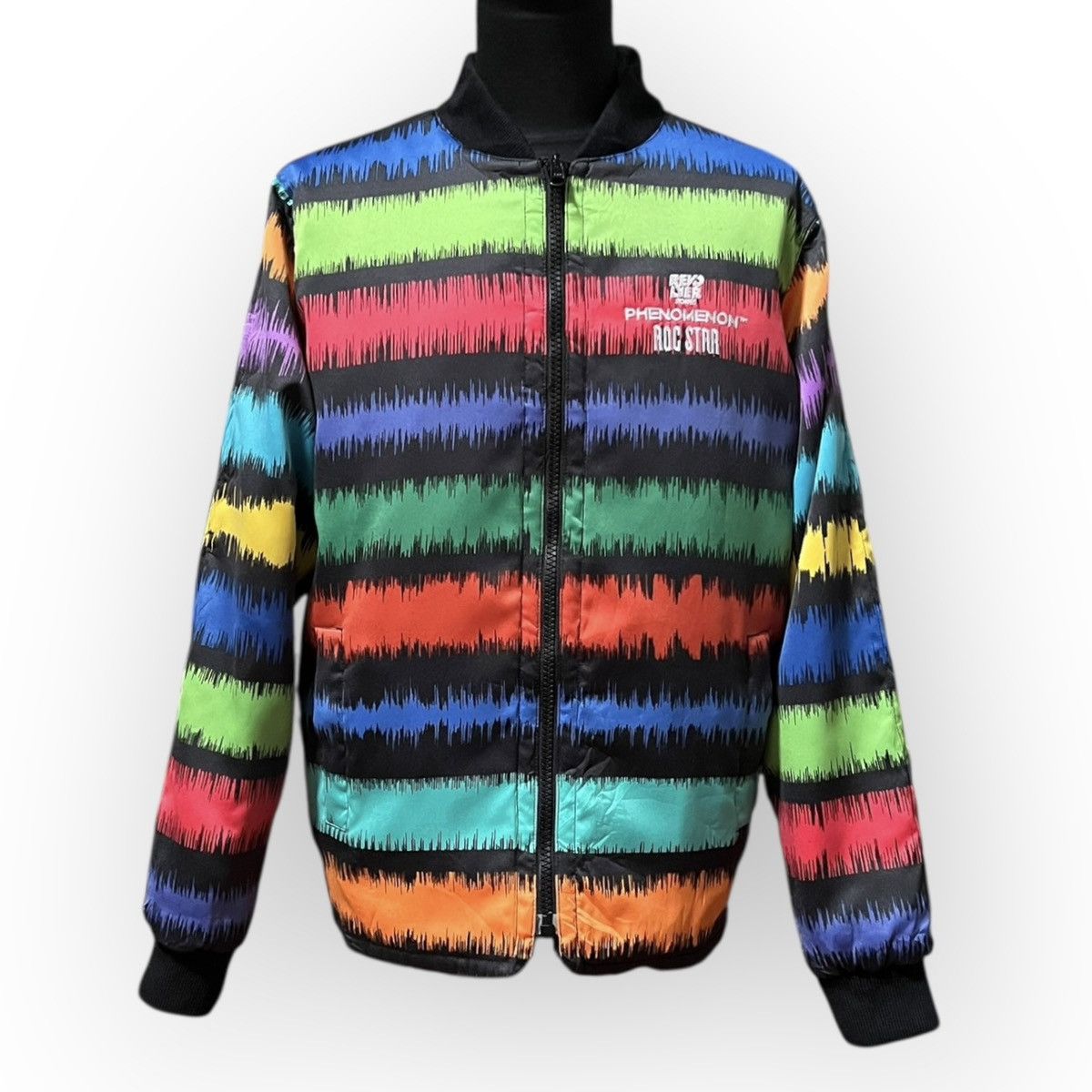 General Research × PHENOMENON Phenomenon 2008 x Hectic Revesible Bomber Jacket Size US L / EU 52-54 / 3 - 3 Thumbnail