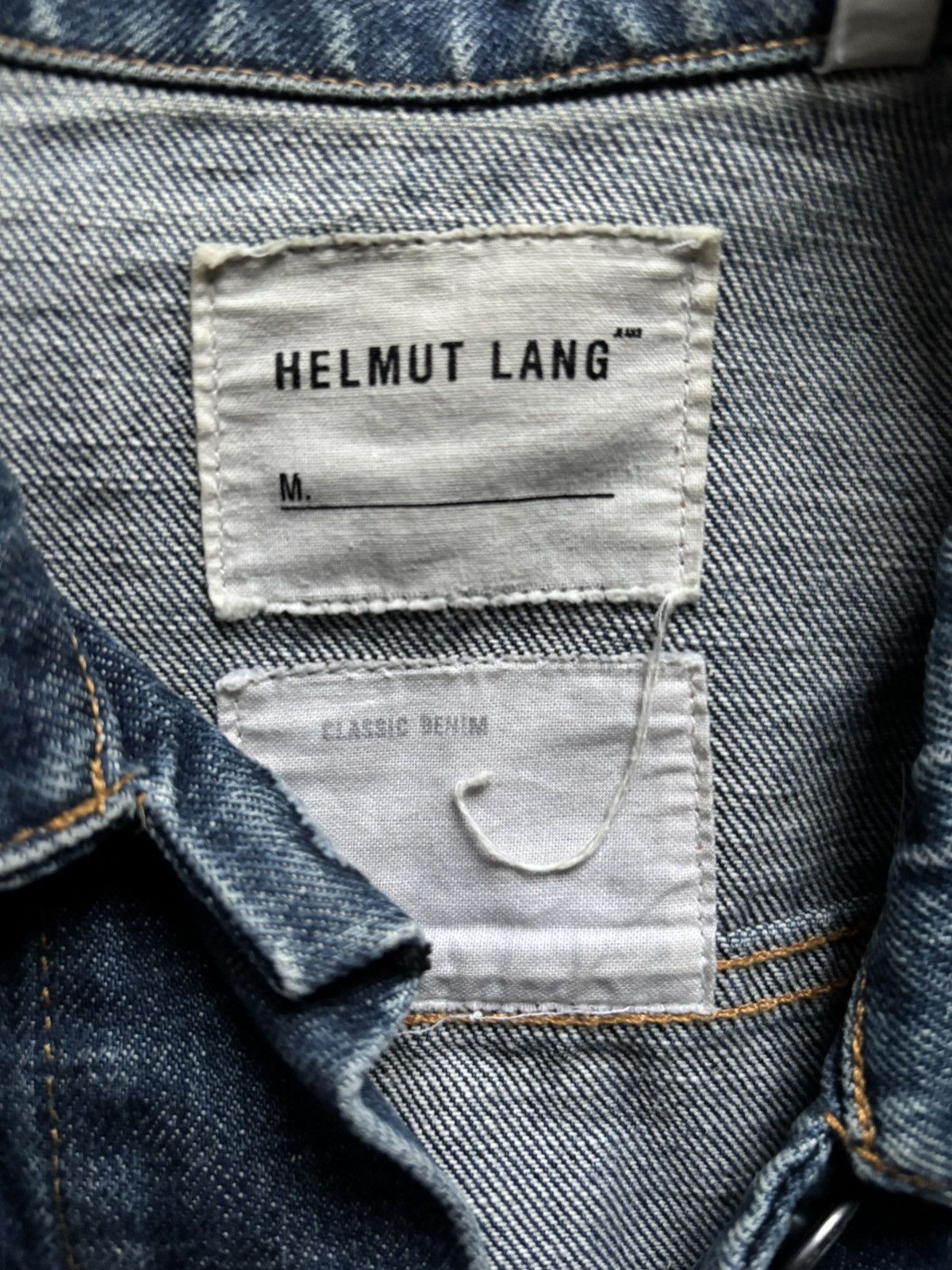 Helmut Lang Helmut Lang 1999 Oversleeved Denim jacket Size US XS / EU 42 / 0 - 5 Thumbnail