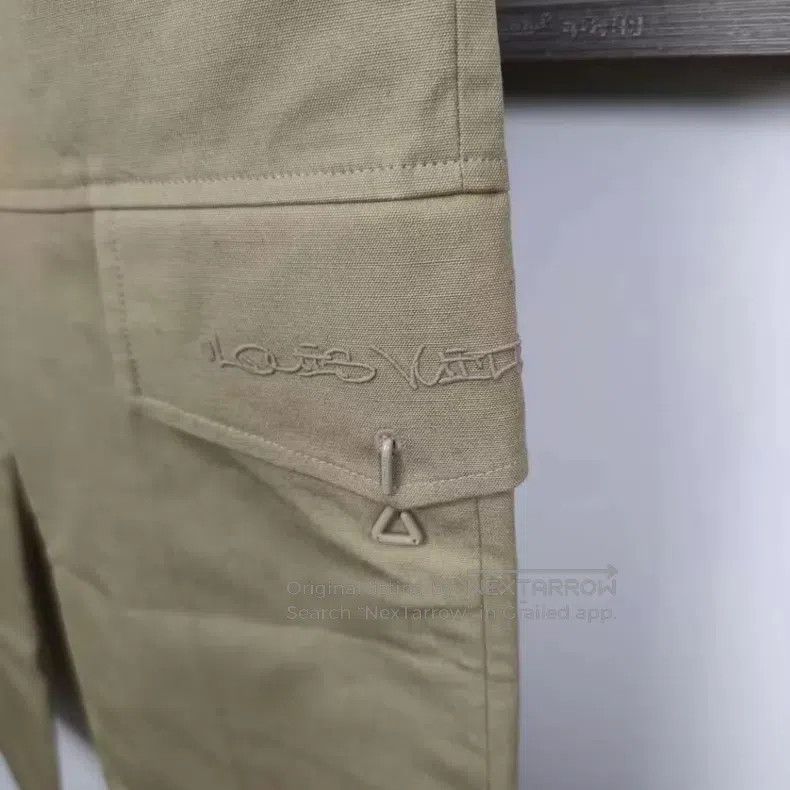 Louis Vuitton Louis Vuitton Khaki cargo slacks pants Size US 38 / EU 54 - 4 Thumbnail