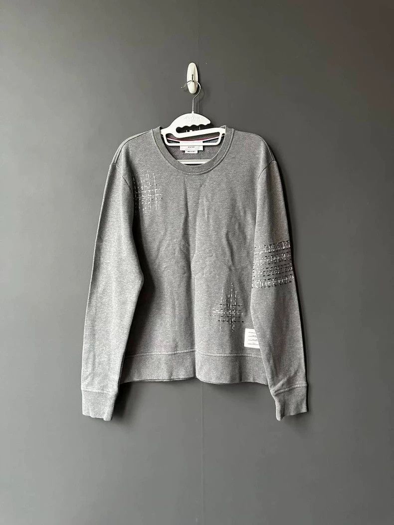 Thom Browne Thom Browne Embroidered hoodie Size US M / EU 48-50 / 2 - 1 Thumbnail