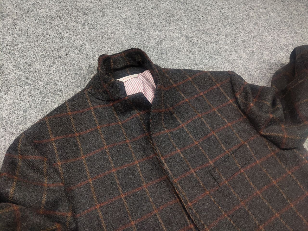 Brooks Brothers Brooks Brothers red fleece heritage Moon wool Blazer Jacket Size 42R - 12 Thumbnail