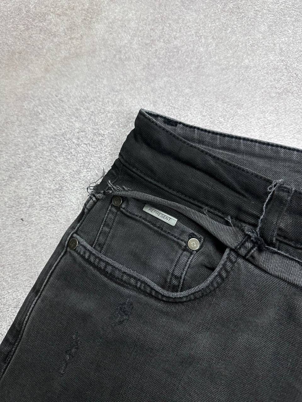 Represent Clo. Represent Slim Fit Distressed Jeans Y2K 32 Size US 32 / EU 48 - 7 Thumbnail