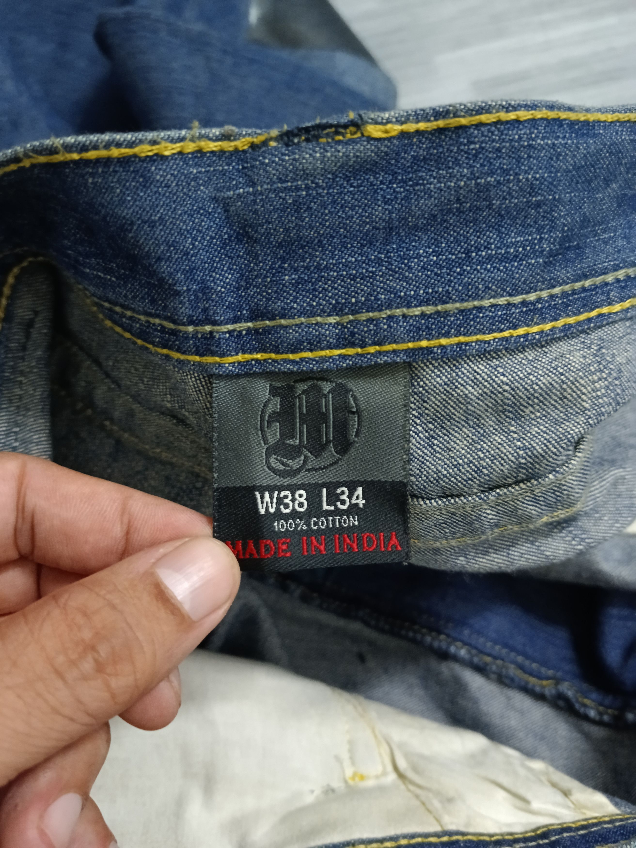 Makaveli AMERICAN ICON RAPPER TUPAC DENIM PANTS Size US 38 / EU 54 - 8 Thumbnail
