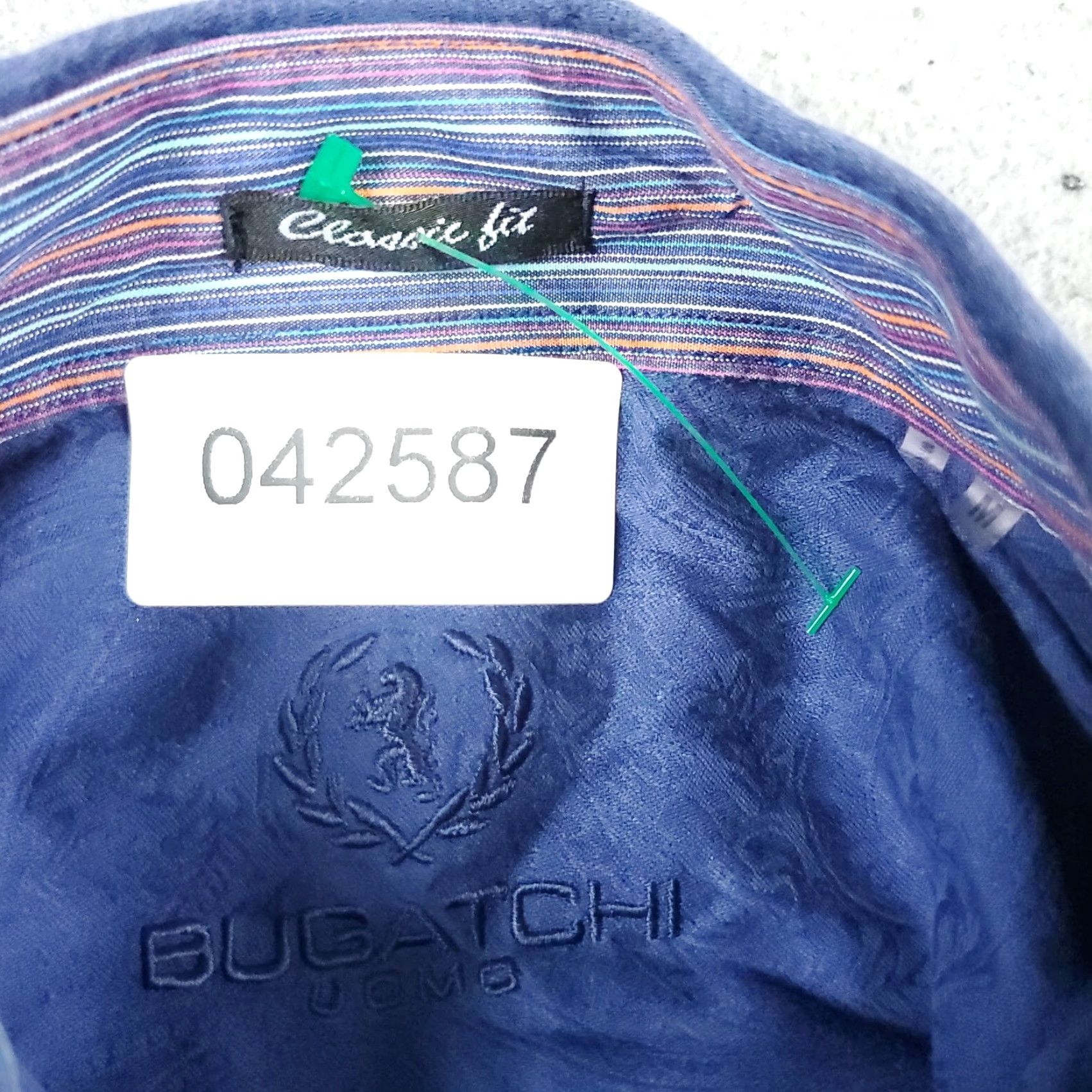 BUGATCHI Bugatchi Uomo Mens Medium Blue Collared Button-Up Shirt * User: Bugatchi Uomo Mens Medium Blue Collared Button-Up Shirt * Size US M / EU 48-50 / 2 - 7 Thumbnail