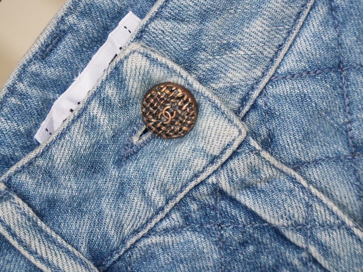 Chanel Chanel Blue Denim Jeans Size 25" / US 0 / IT 36 - 4 Thumbnail