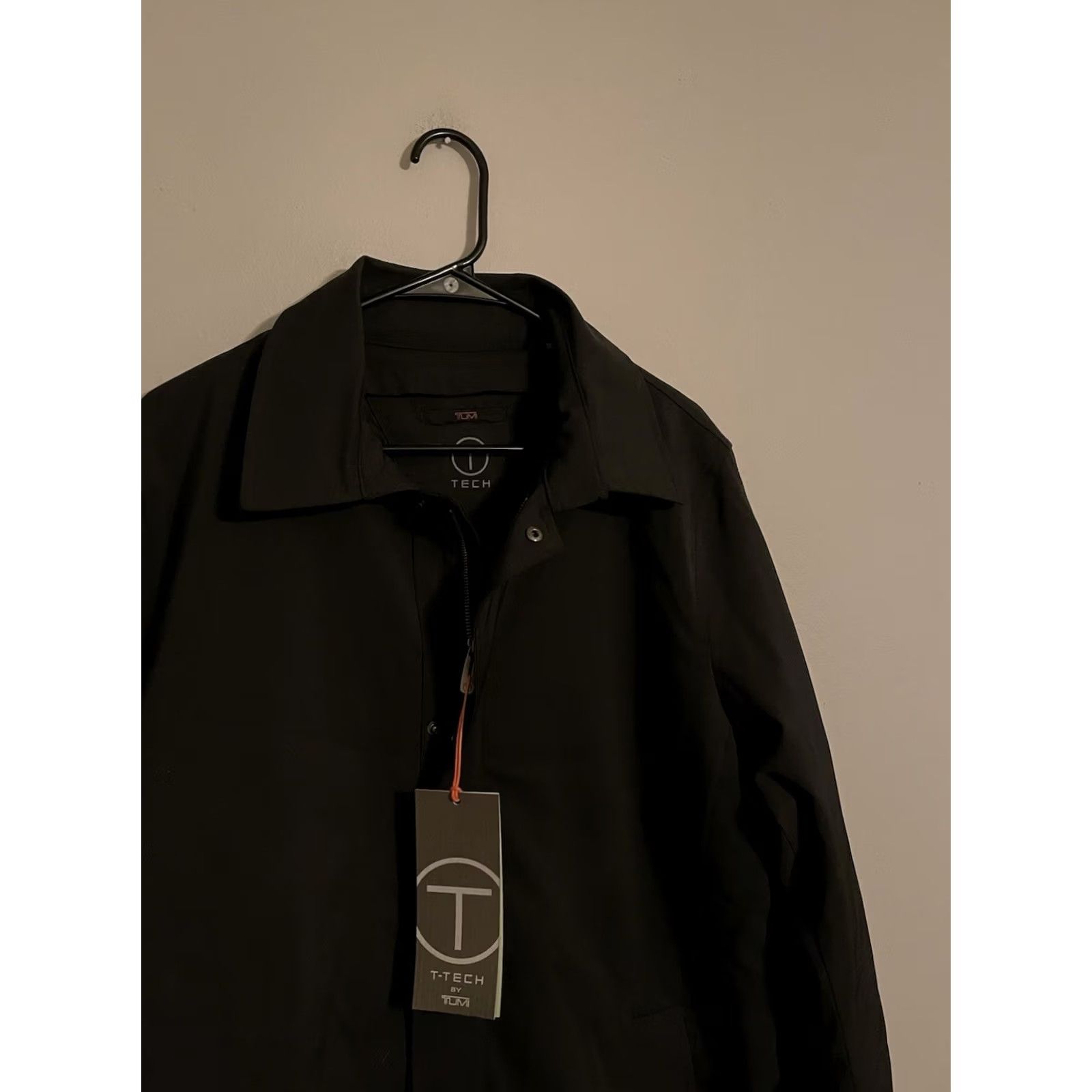 Tumi TUMI Tech Insulated Zip In Liner Black Jacket Coat Long - Men's M - Regular Fit - Windbreaker - Jacket Size US M / EU 48-50 / 2 - 2 Thumbnail
