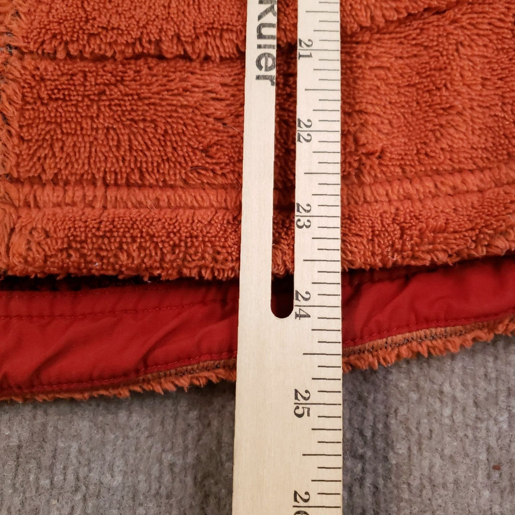 Patagonia VINTAGE Patagonia R4 Regulator Fleece Jacket Womens Large Orange USA Made Z Size L / US 10 / IT 46 - 4 Thumbnail