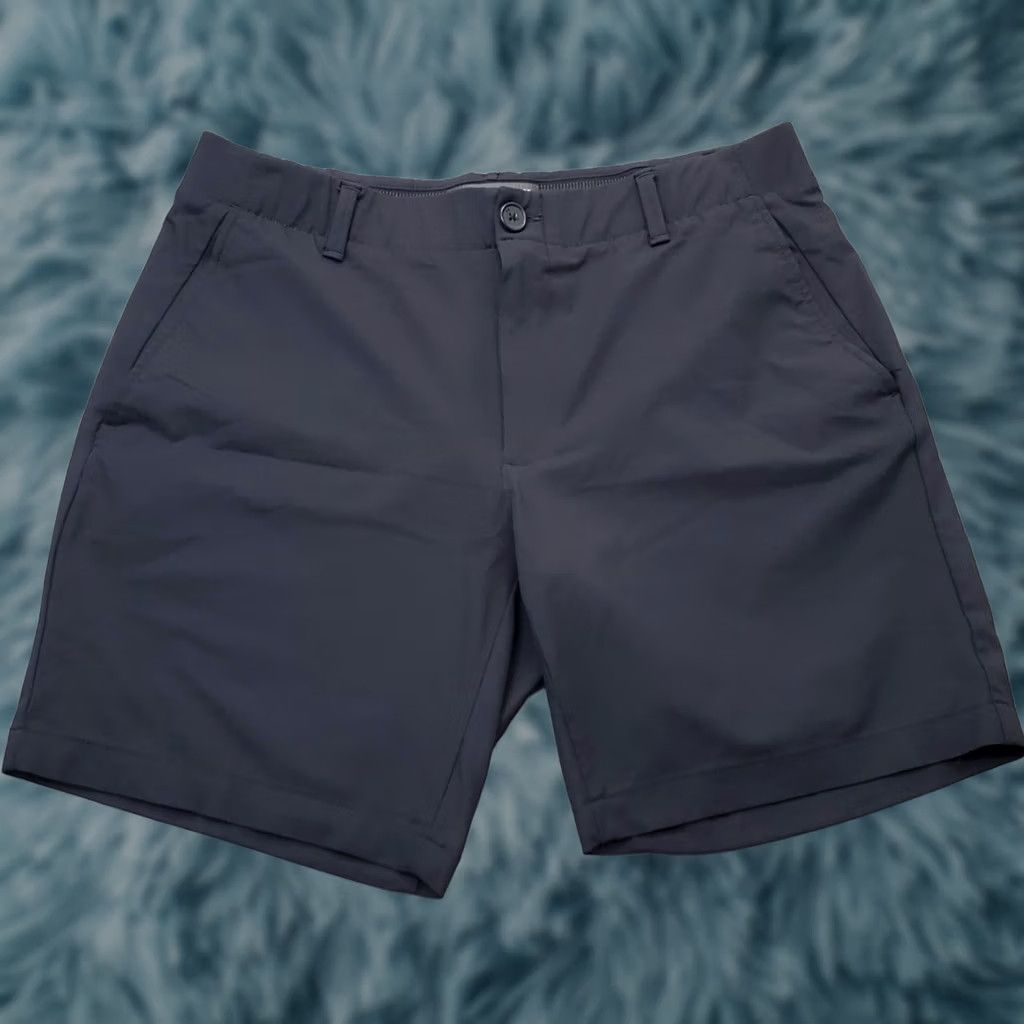Under Armour Under Armour Chino Shorts Mens Size 36 Black Slash Pocket Flat Front Low Waist BBQ? Size US 36 / EU 52 - 1 Thumbnail