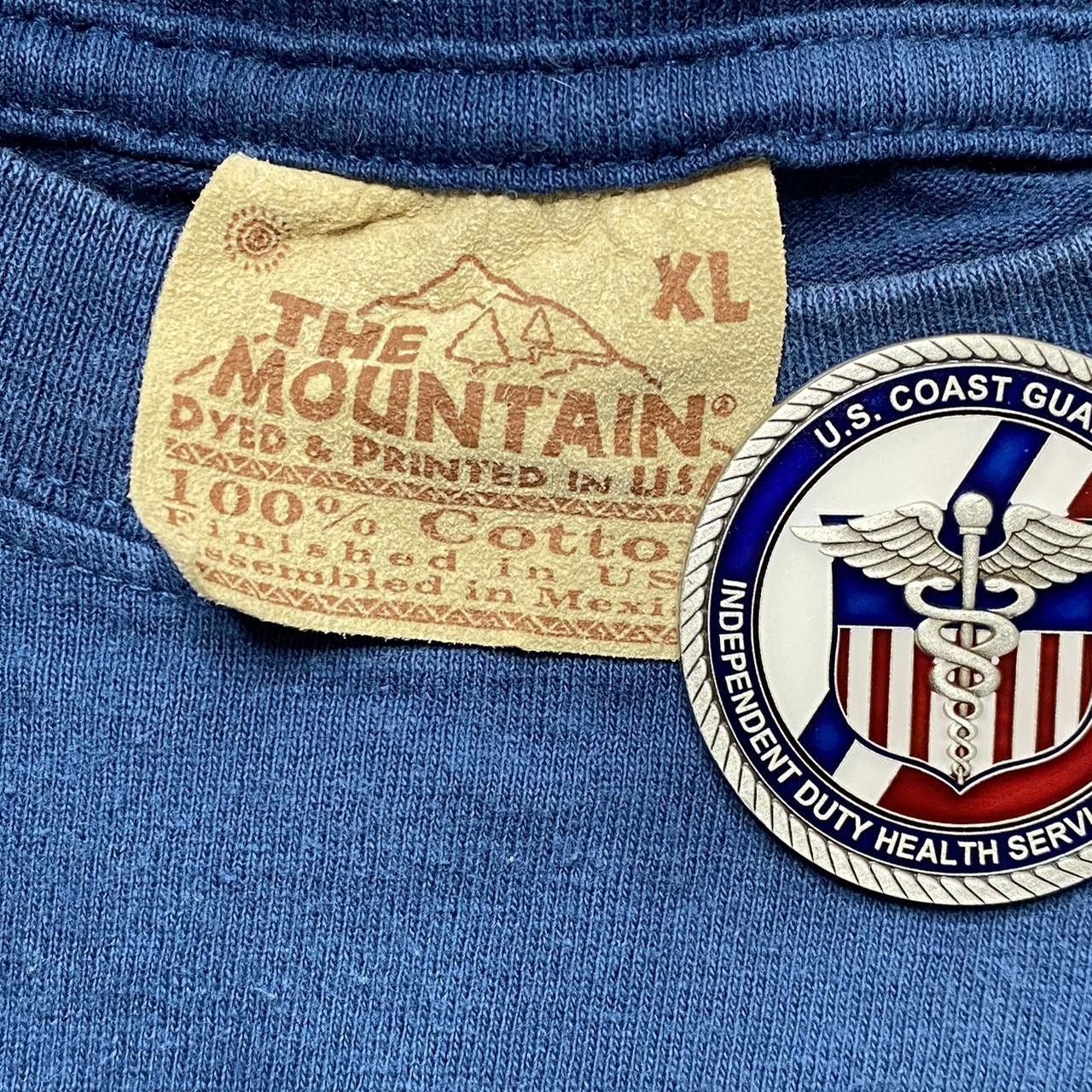 The Mountain Vintage The Mountain x Wolf Navy Blue Nature Tee Size XL Size US XL / EU 56 / 4 - 3 Thumbnail