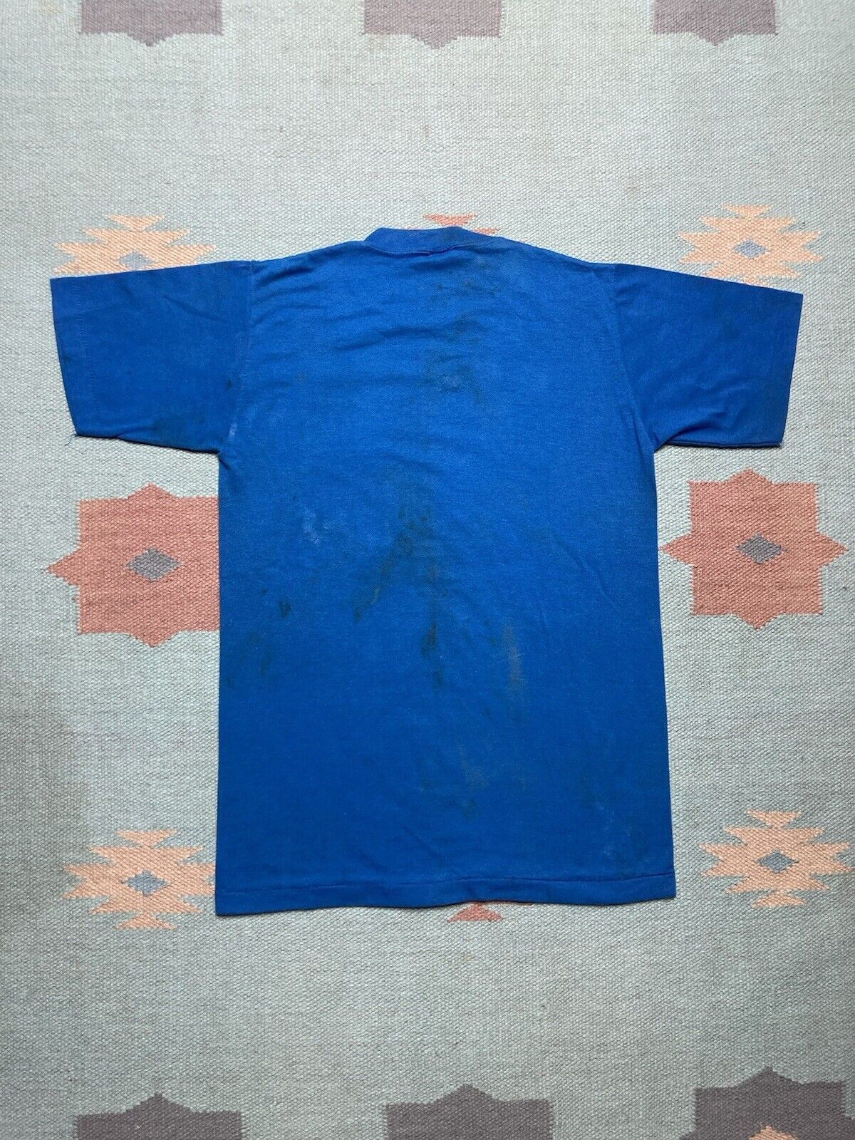 Vintage VTG 80s t shirt auto hardware credit Union thin distress S Size US S / EU 44-46 / 1 - 6 Thumbnail