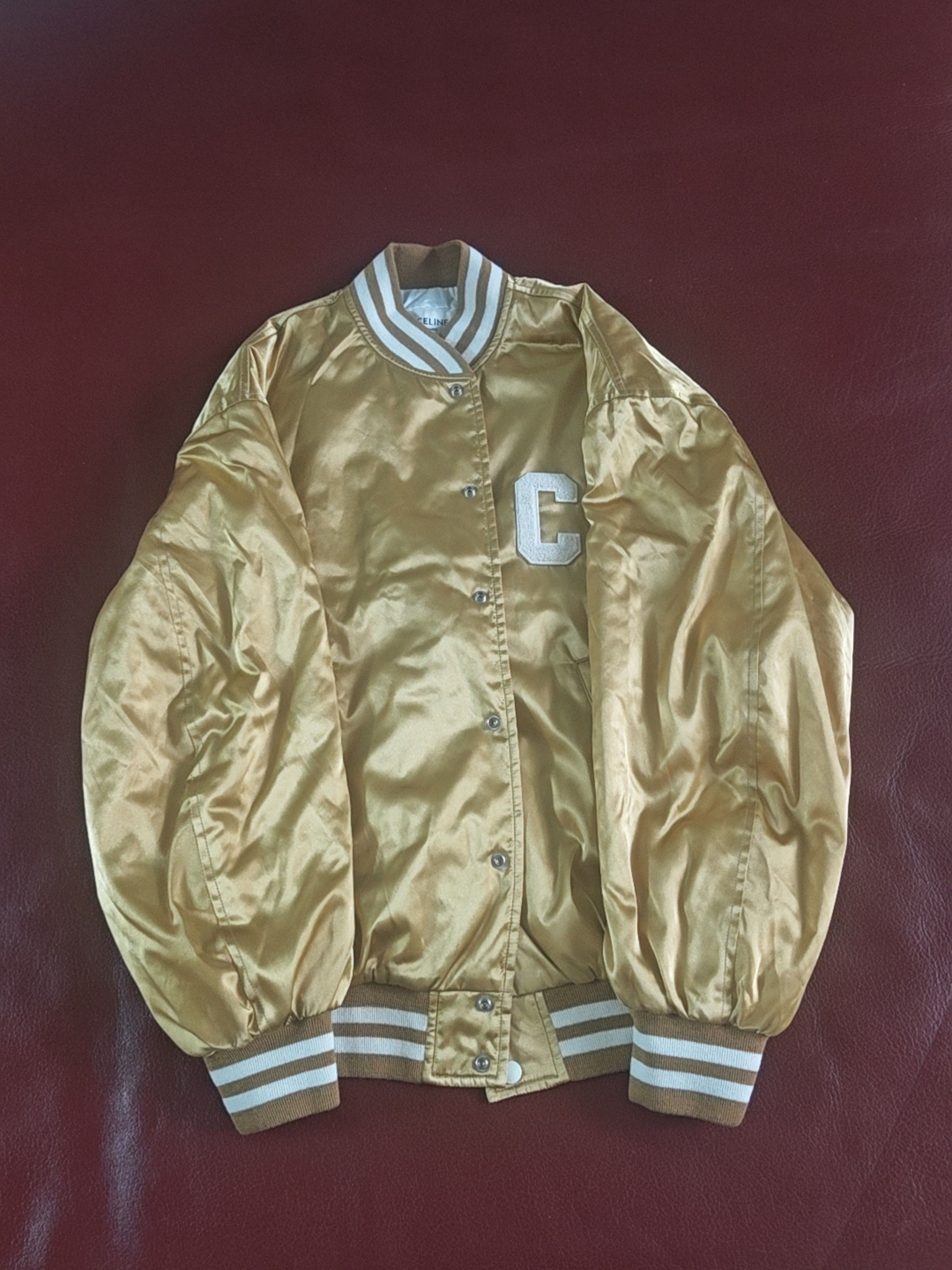 Celine Celine Lucky Lover Satin Jacket Size 36 Size XS / US 0-2 / IT 36-38 - 1 Thumbnail