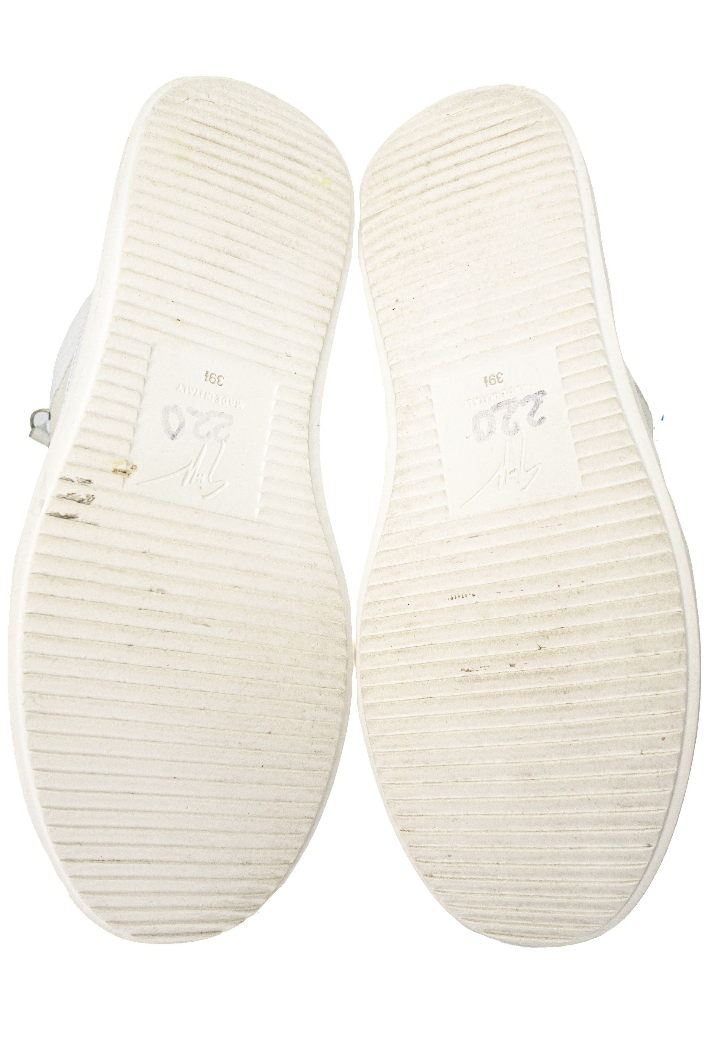 Giuseppe Zanotti Mesh Leather Runners Size US 9.5 / IT 39.5 - 7 Thumbnail