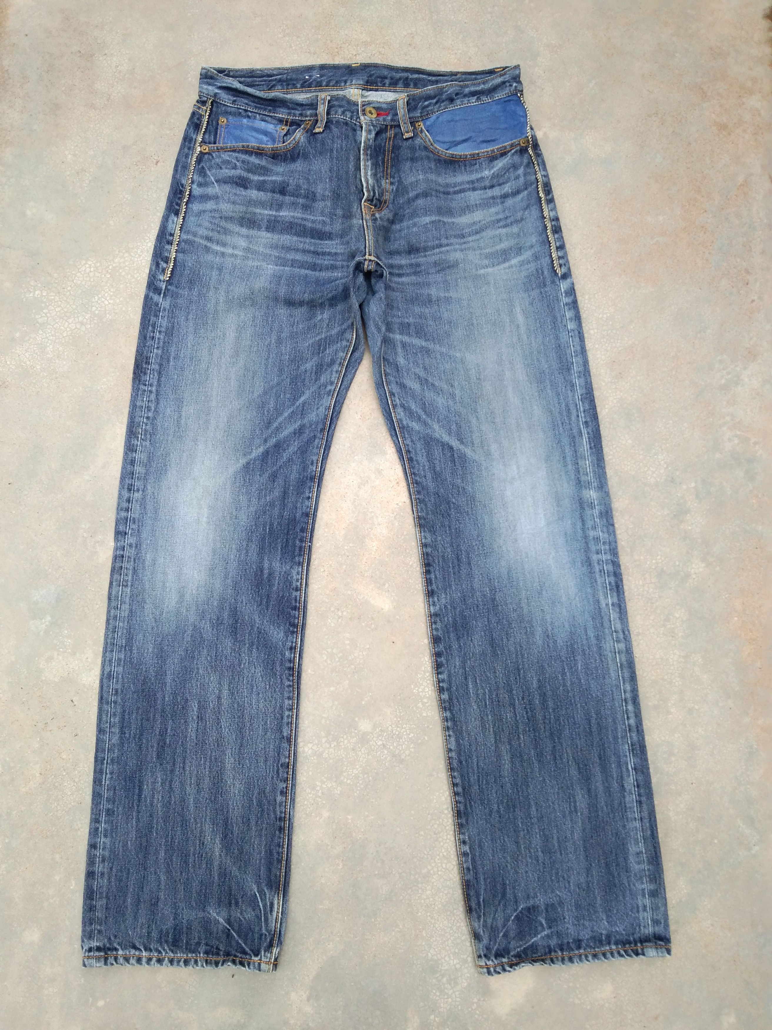 Japanese Brand × Vintage Vintage Eternal Japanese Brand Jeans Embroidered 32x32 Size US 32 / EU 48 - 5 Thumbnail