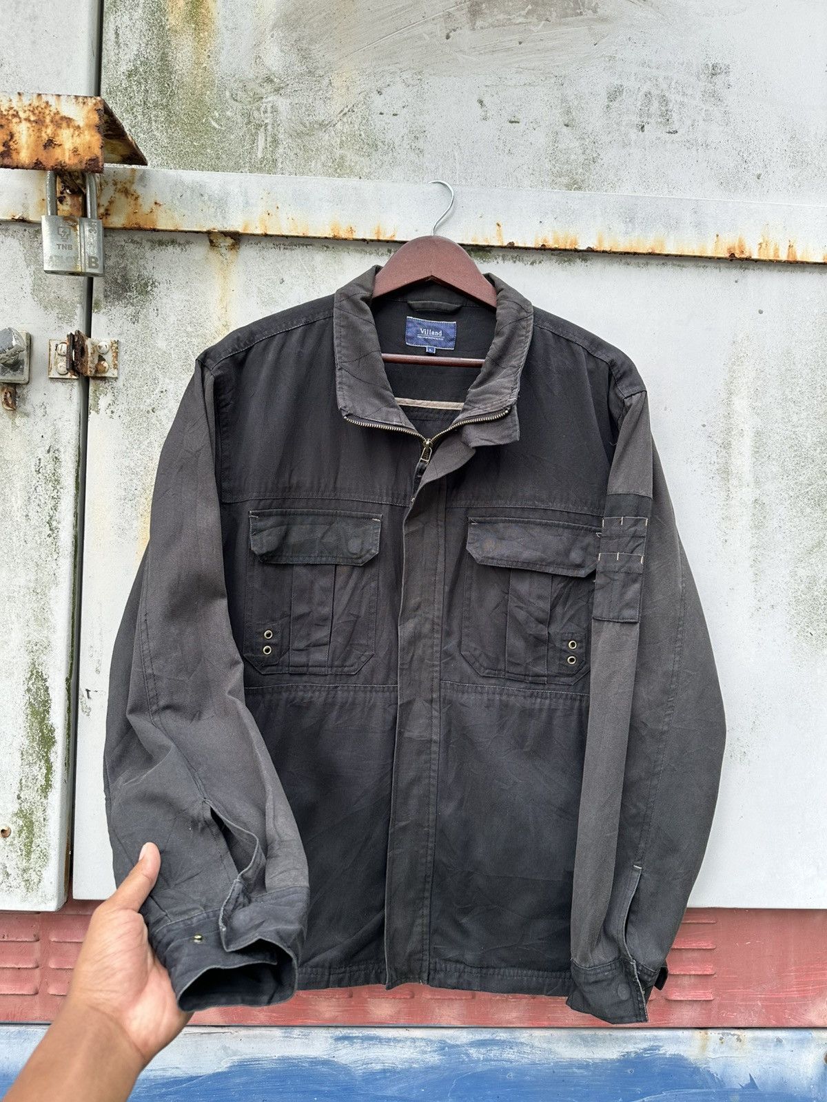 Vintage 👹Vintage Villand Utility Jacket Size US M / EU 48-50 / 2 - 3 Thumbnail
