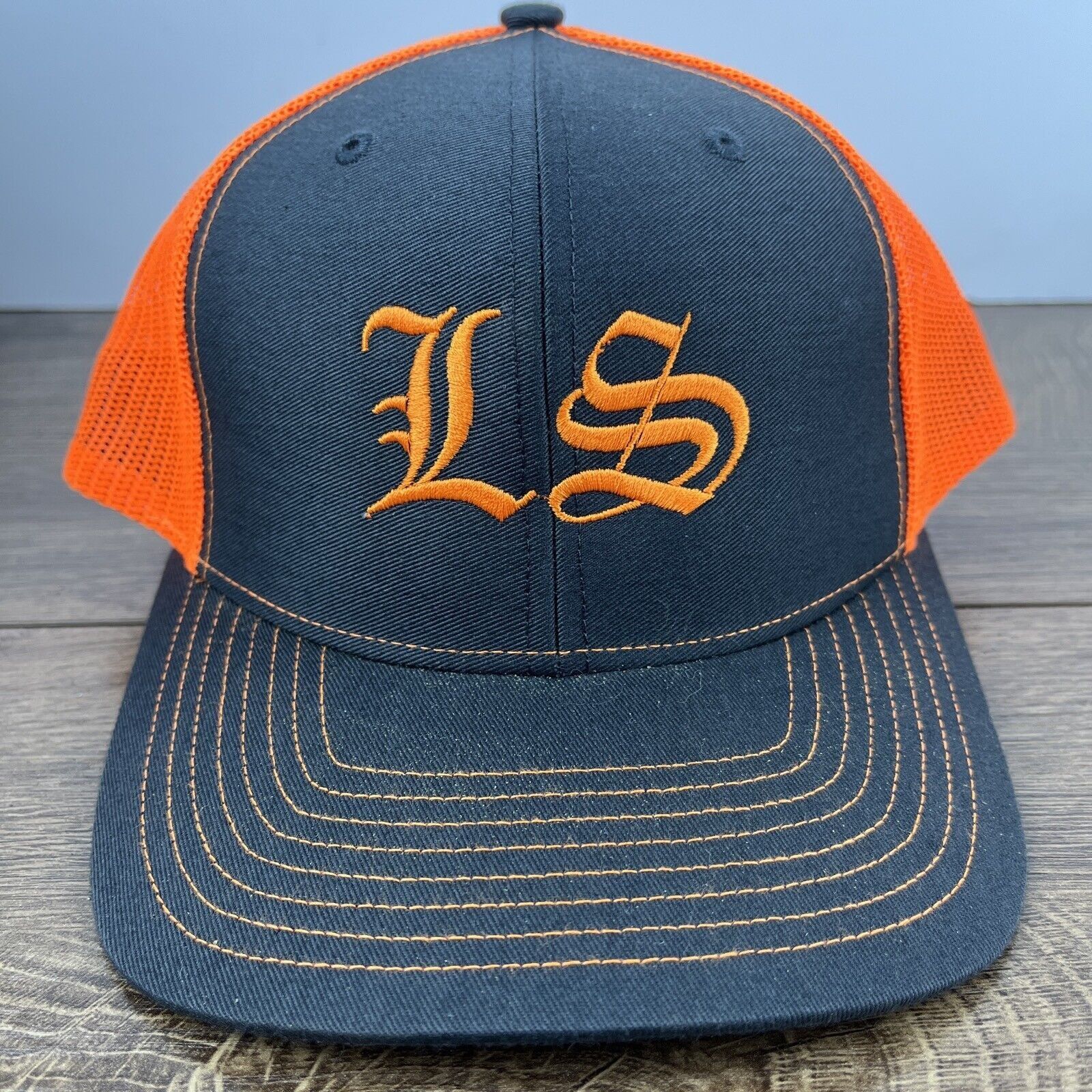 Other LS Snapback Hat LS Gray Hat Adjustable Snapback Adult Size H Size ONE SIZE - 1 Thumbnail