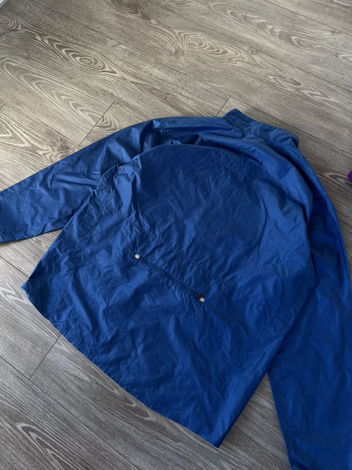 Vintage Vintage Nike Knit Neck Swoosh 1/3 Zip Packable Anorak Jacket Size US XL / EU 56 / 4 - 22 Thumbnail