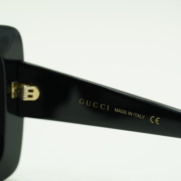 Gucci NEW GUCCI GG0896S 001 BLACK GREY SQUARE SUNGLASSES Size ONE SIZE - 8 Thumbnail