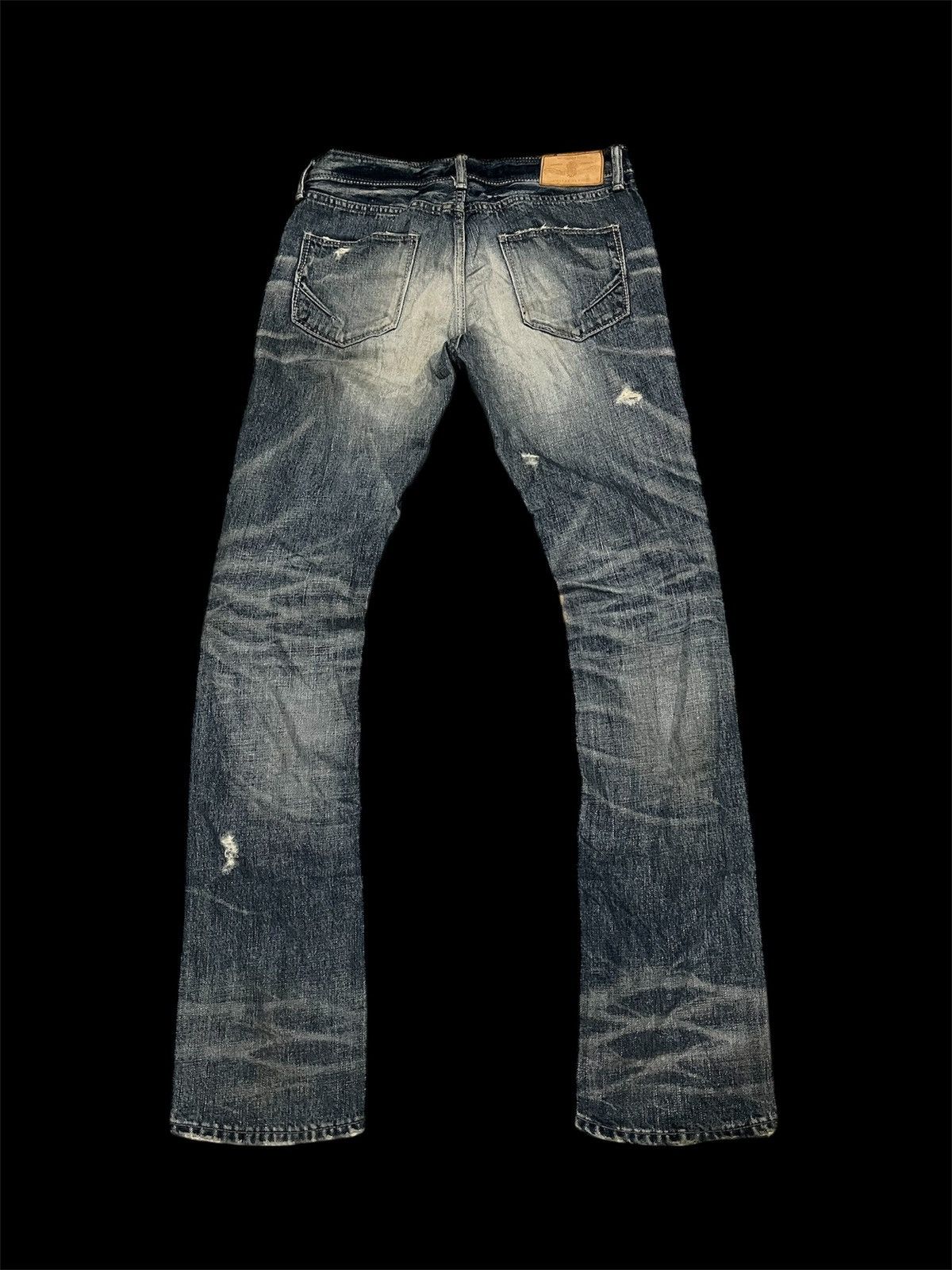 GOSTAR DE FUGA × Japanese Brand FUGA Japan CIStylish Fades Skinny Fit Denim Size US 32 / EU 48 - 2 Thumbnail