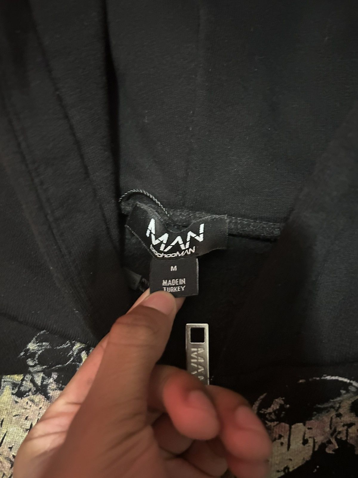 Boohoo oversized zip through hoodie|boohoo usa Size US M / EU 48-50 / 2 - 3 Thumbnail