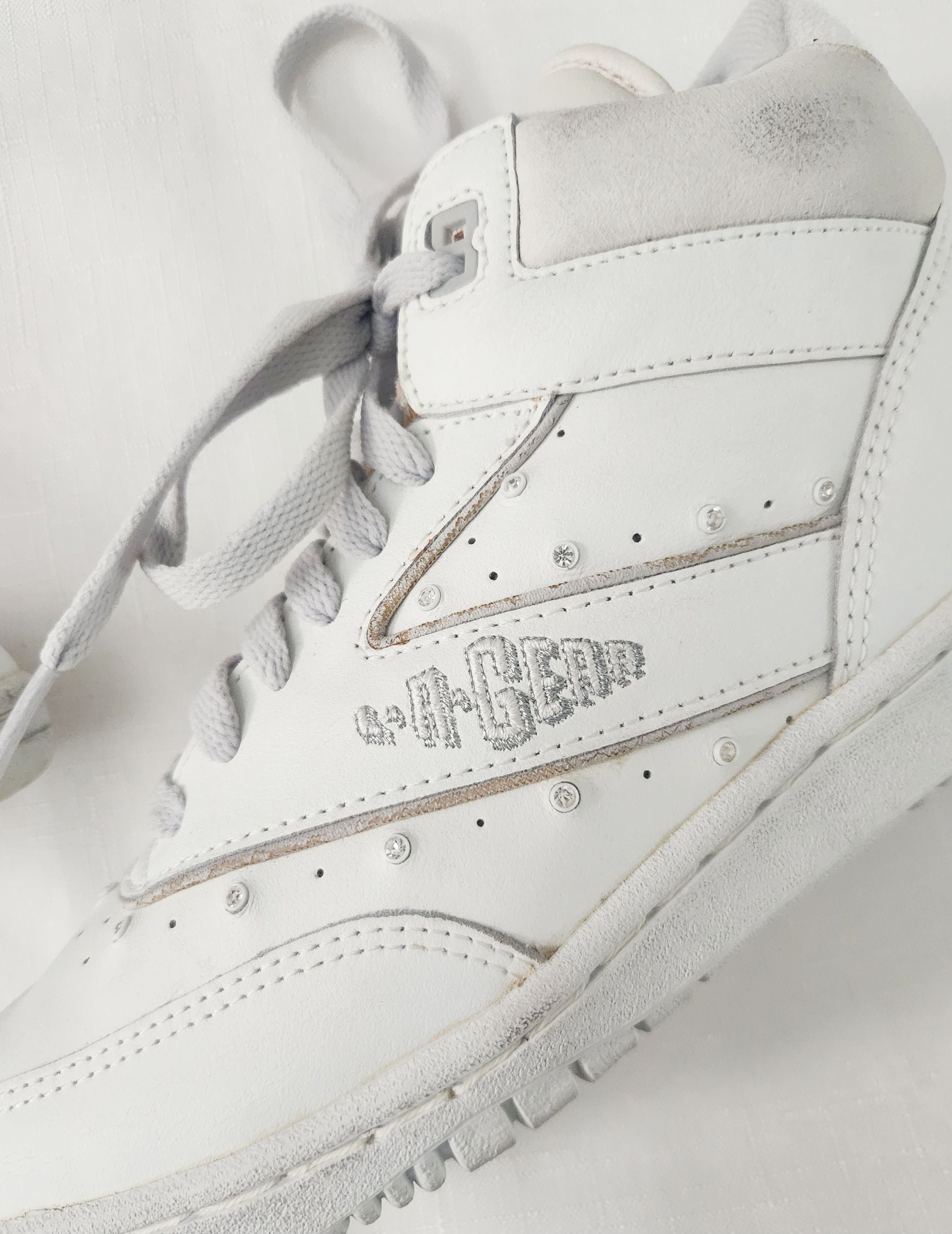 La Gear × Vintage L.A Gear Vintage Rare Womens Size 8 1993 Hi white rhinestone Size US 8 / IT 38 - 3 Thumbnail