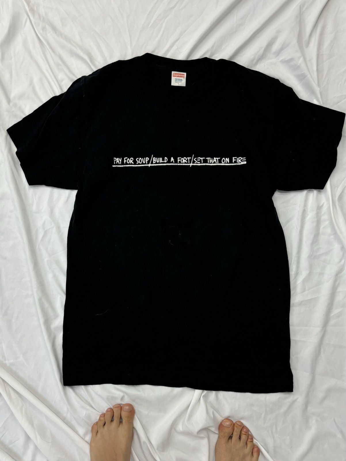Supreme basquiat tee deals