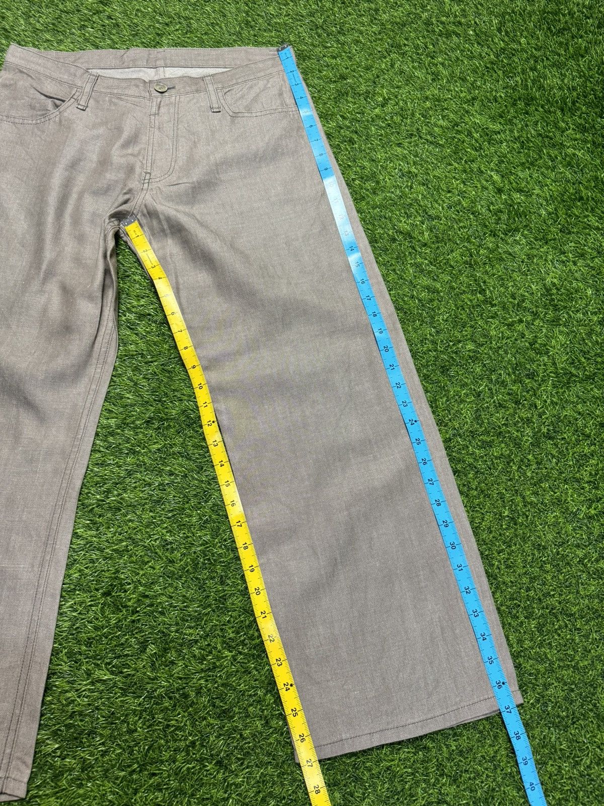 Ground Y yohji yamamoto - noir cropped pant Size US 32 / EU 48 - 9 Thumbnail