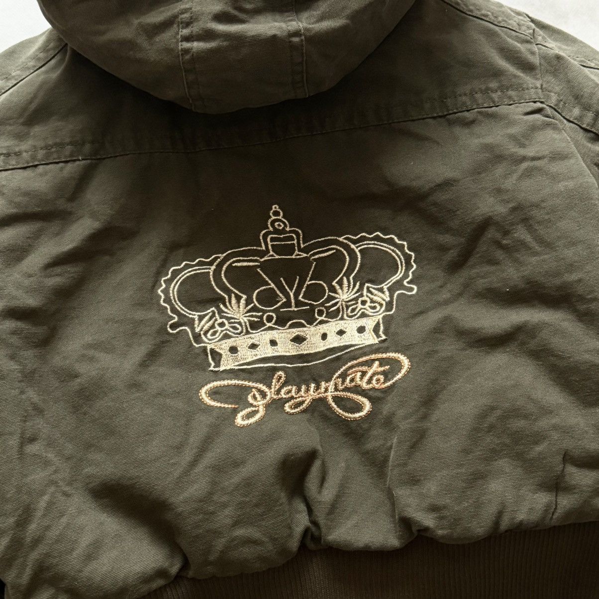 Hysteric Glamour × Undercover Military Crop Bomber Jacket Fur LGB If Six Was Nine Vibe Size M / US 6-8 / IT 42-44 - 9 Thumbnail