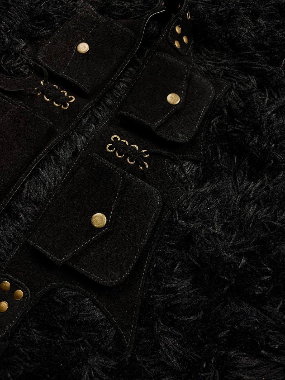 KMRii Kmrii Style Archive Leather Pocket Belt Bag Size ONE SIZE - 5 Thumbnail