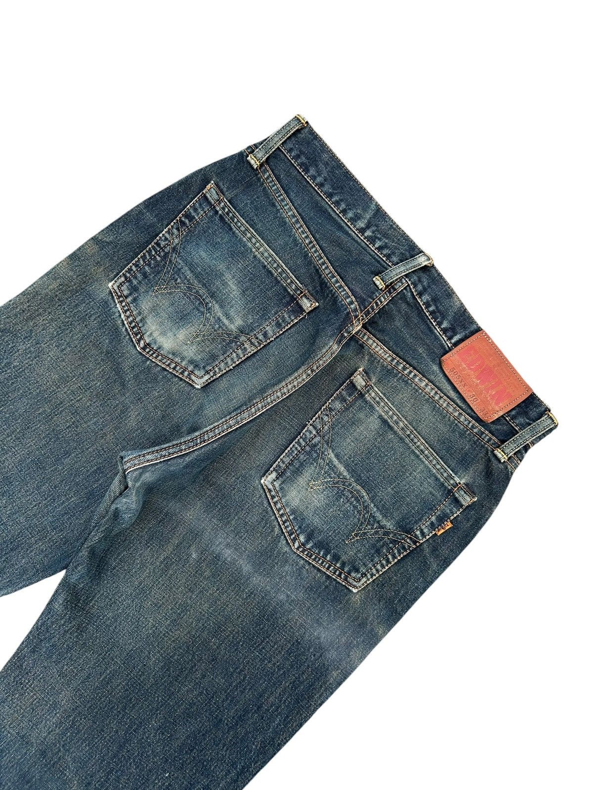 Kapital Vintage Edwin 505XX Selvedge Rusty Mudwash Denim Jeans Size US 31 - 9 Thumbnail