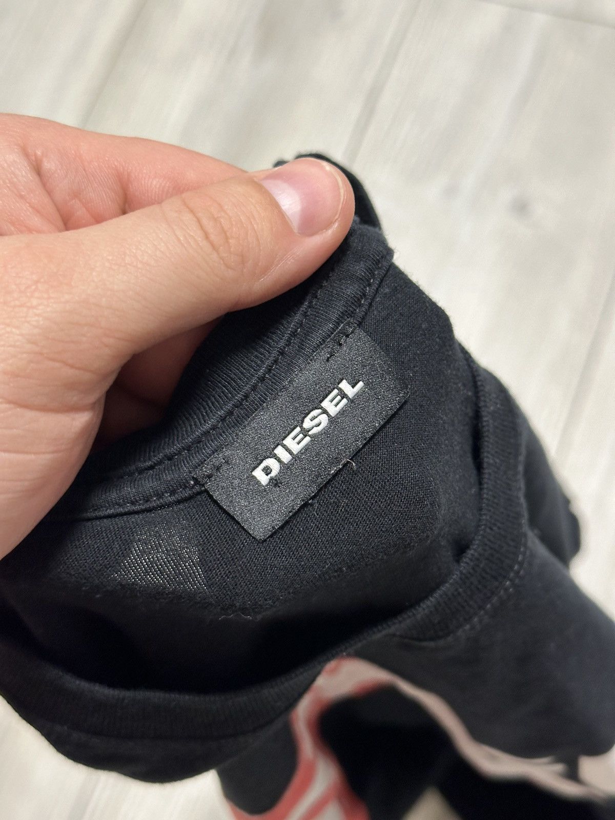 Diesel Vintage Diesel Embroidered Big Logo Y2K Hype T-shirt Size S Size US S / EU 44-46 / 1 - 3 Thumbnail