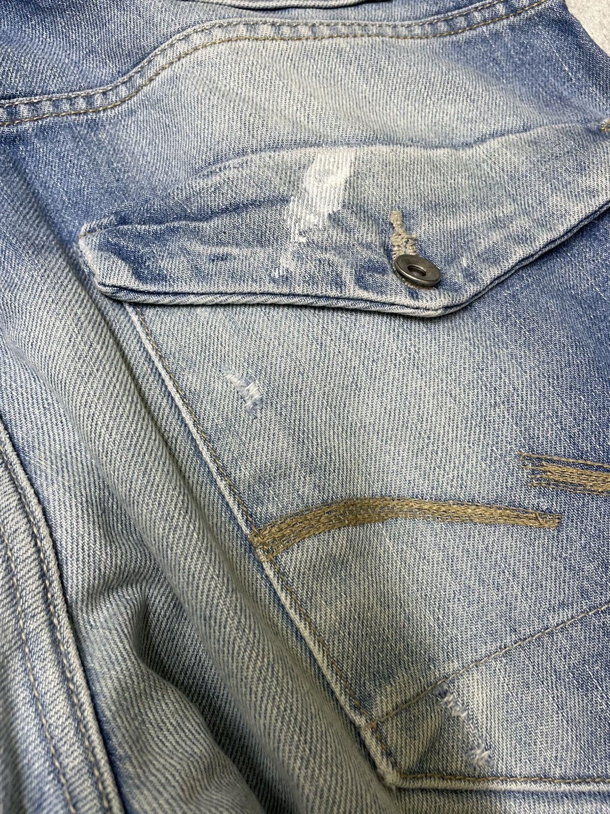 If Six Was Nine × Japanese Brand × Le Grande Bleu (L.G.B.) Flared Denim Jeans – LGB / If Six Was Nine Energy Size US 32 / EU 48 - 12 Thumbnail