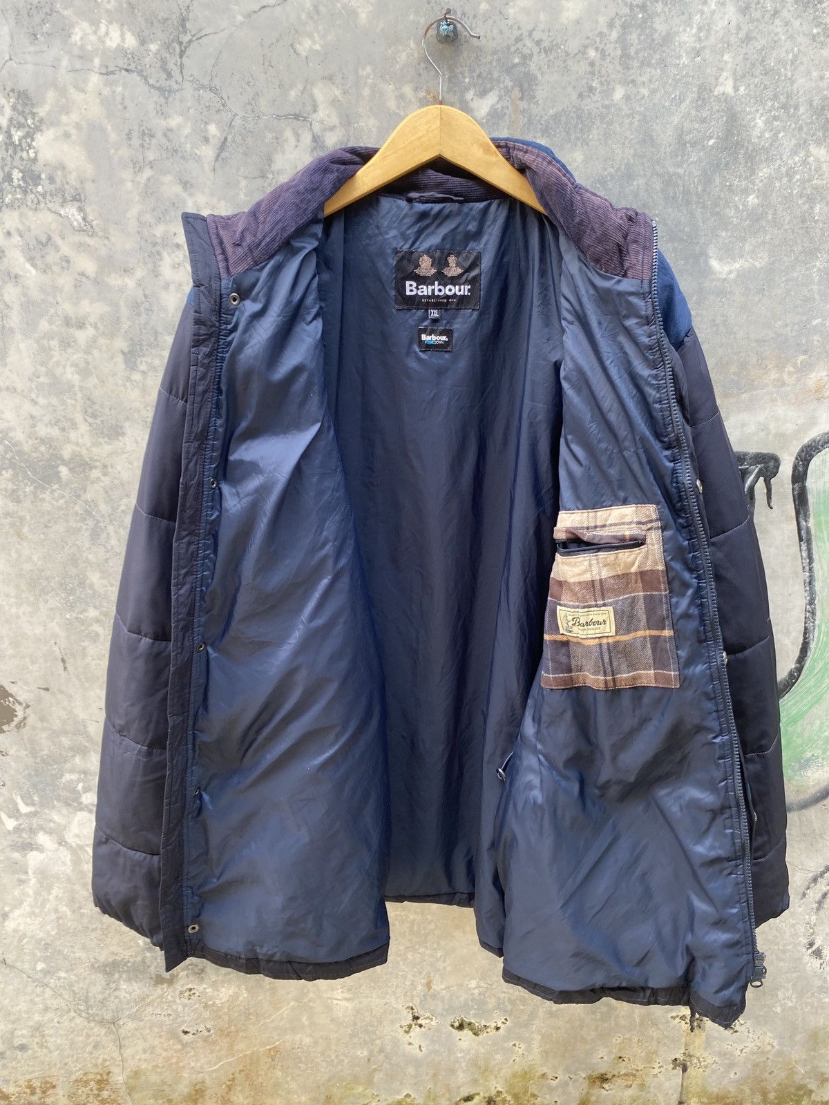 Barbour Barbour Fibre Down Jacket Size US XXL / EU 58 / 5 - 4 Thumbnail