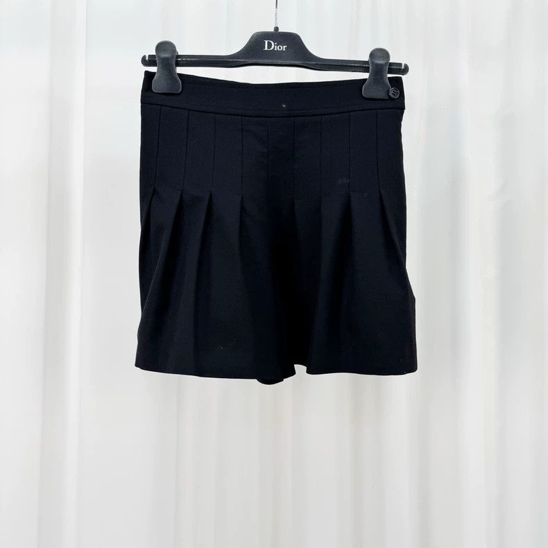 Saint Laurent Paris Saint Laurent Wool Pleated Skort - dmc Size US 36 / EU 52 - 1 Thumbnail