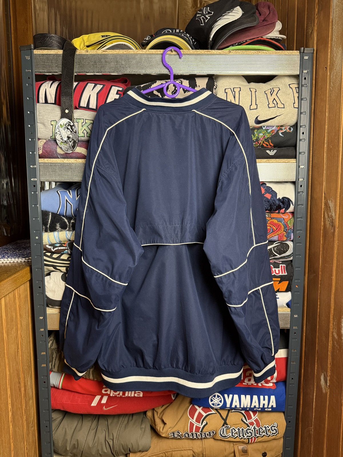 Nike 90s Nike Vintage Y2K Track Jacket Size US XL / EU 56 / 4 - 2 Thumbnail