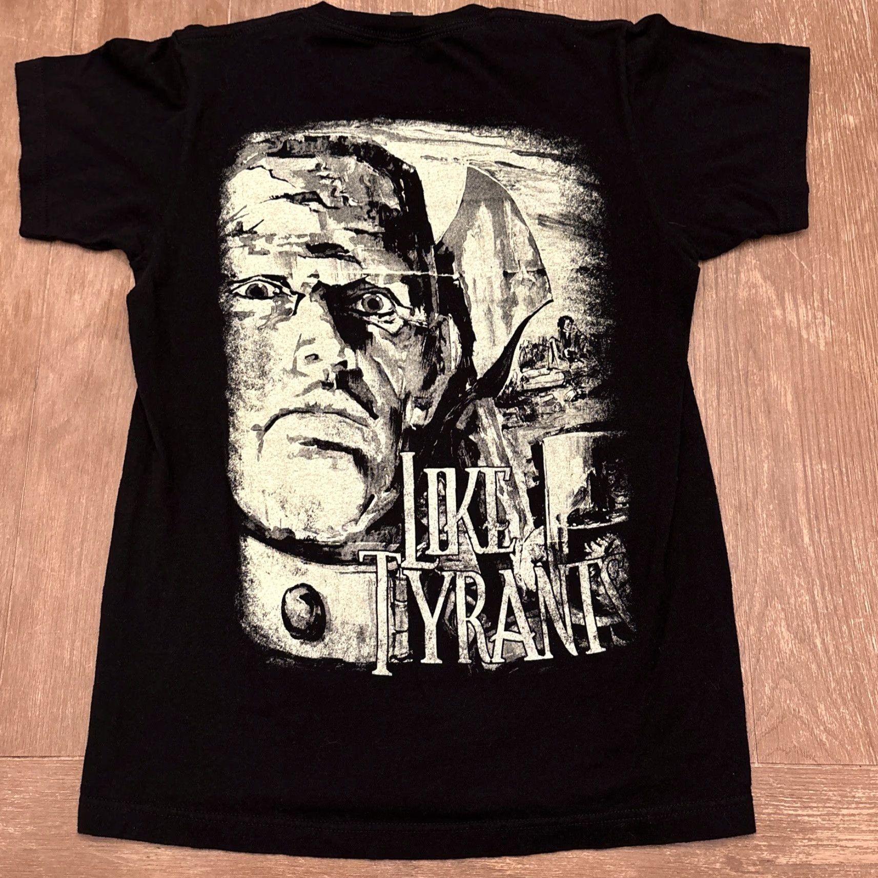 Tultex LIKE TYRANTS Rock T-Shirt, Post-Hardcore Emo, Black, Adult Small, Mens Size US S / EU 44-46 / 1 - 4 Thumbnail