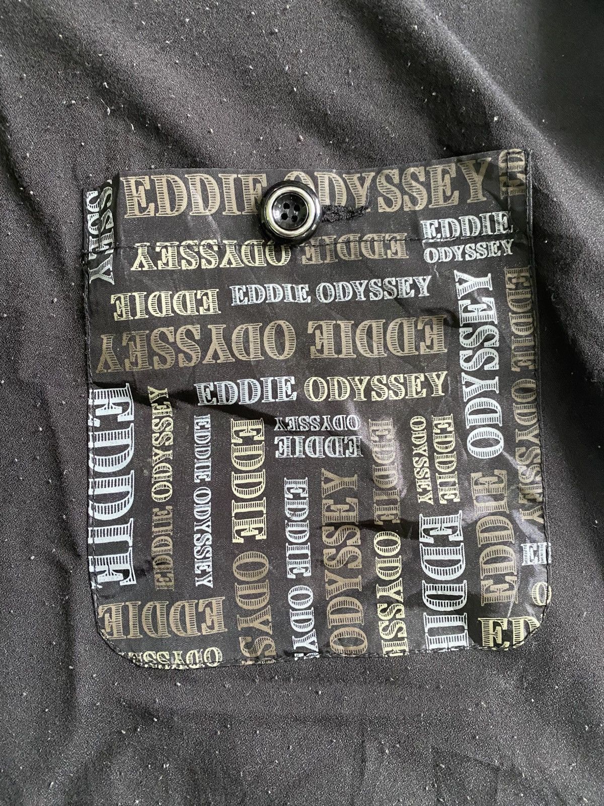 Japanese Brand Eddie Odyssey style multipockets nylon Black jackets Size US L / EU 52-54 / 3 - 6 Thumbnail