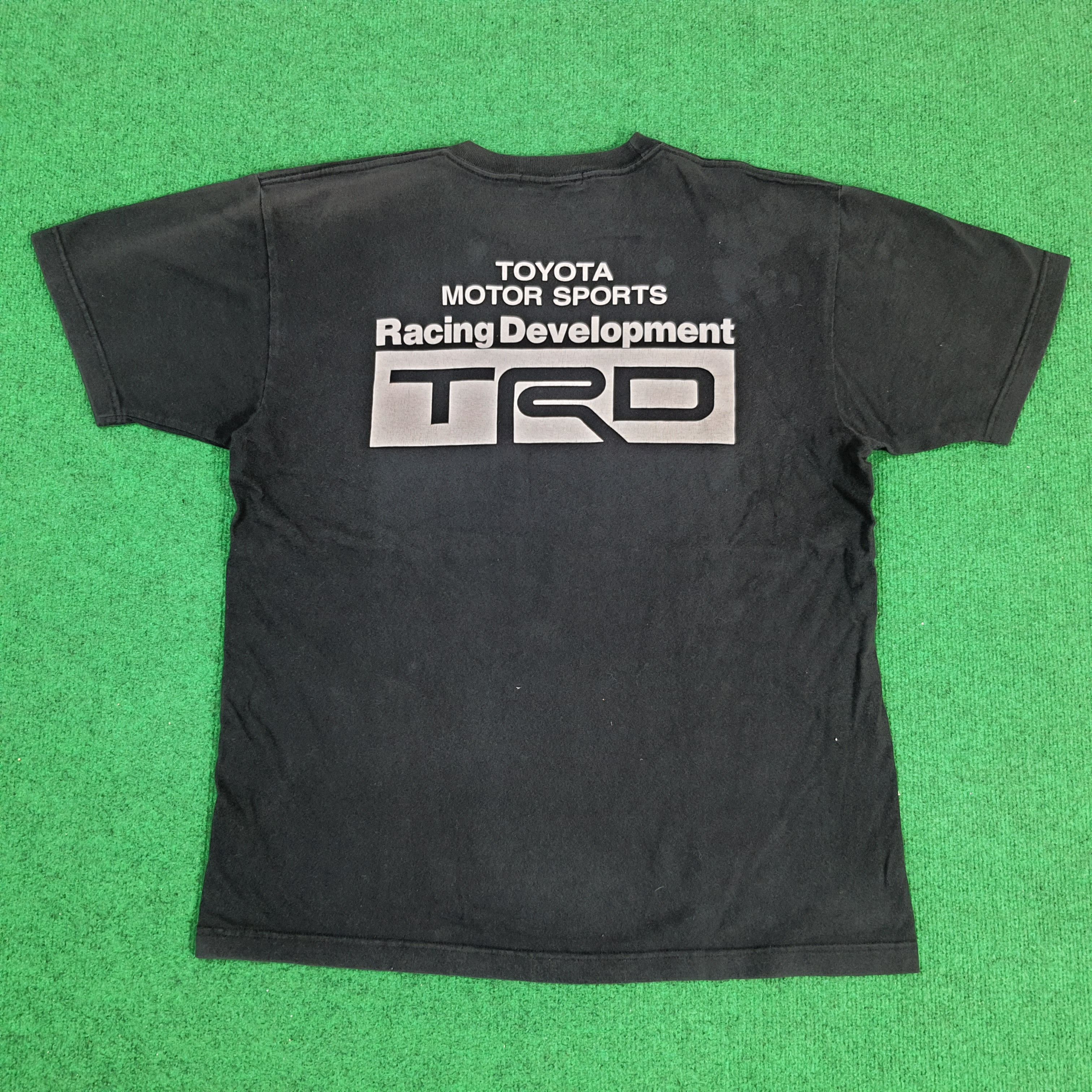 Japanese Brand × Vintage Vintage TRD Toyota Motorsports Racing Japan Tshirt Size US L / EU 52-54 / 3 - 1 Thumbnail
