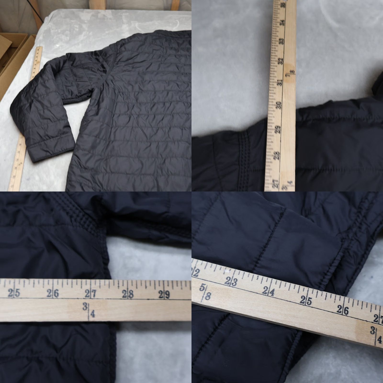 Carhartt Carhartt Jacket Mens 2XLT Black Rain Defender Relaxed Fit Nylon Zip Snap Puffer Quilted Outside Workwear Tall Black Mens Size US XXL / EU 58 / 5 - 9 Thumbnail