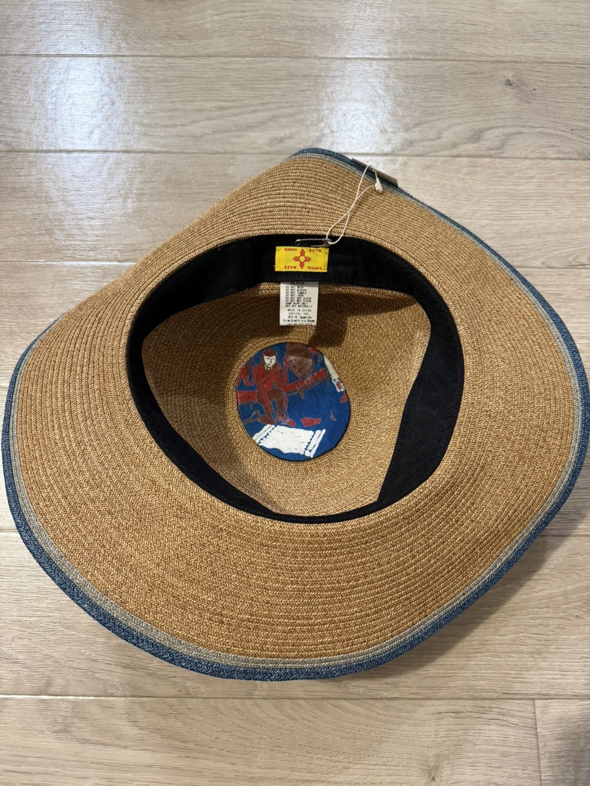 Kapital Kapital Straw Hat & Ethnic Straw Necklace Size ONE SIZE - 4 Thumbnail