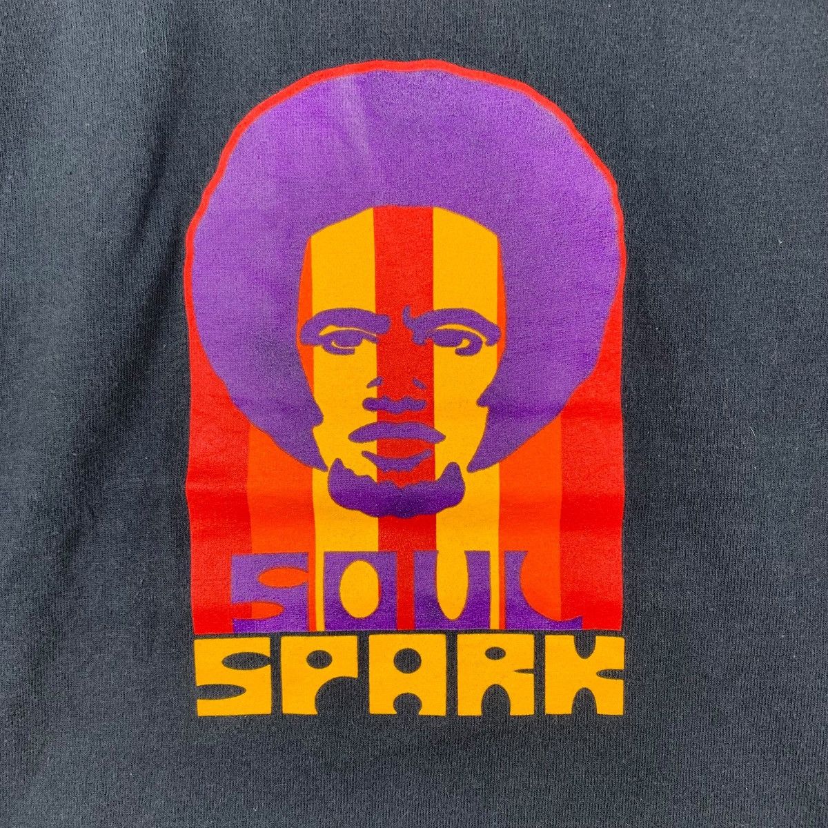 Vintage Vintage 90s SOUL SPARK Skateboard Print Design Short Shirt Size US XS / EU 42 / 0 - 3 Thumbnail