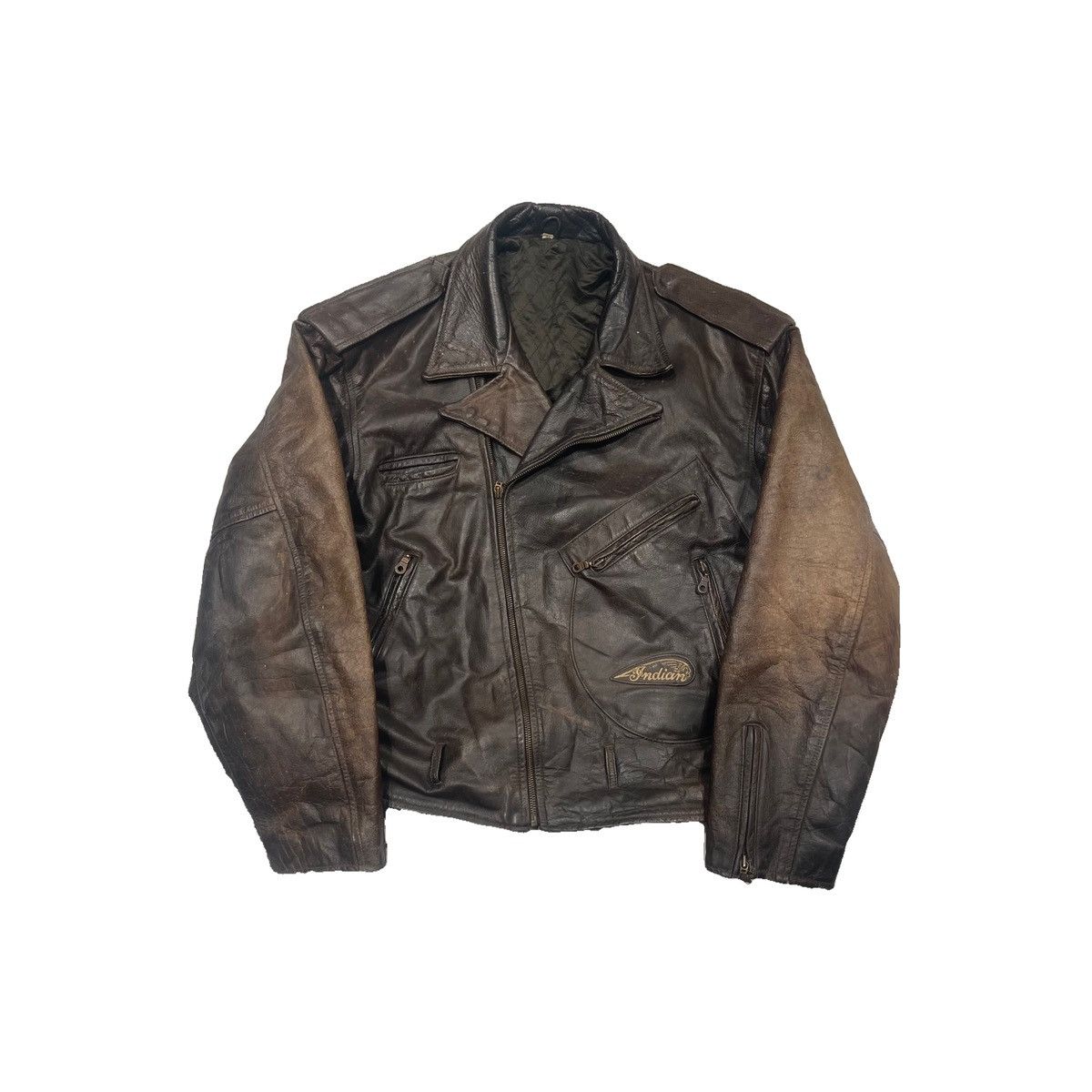 Indian Motorcycle Rare Indian Motorcycle Leather Jacket Size US XL / EU 56 / 4 - 1 Thumbnail